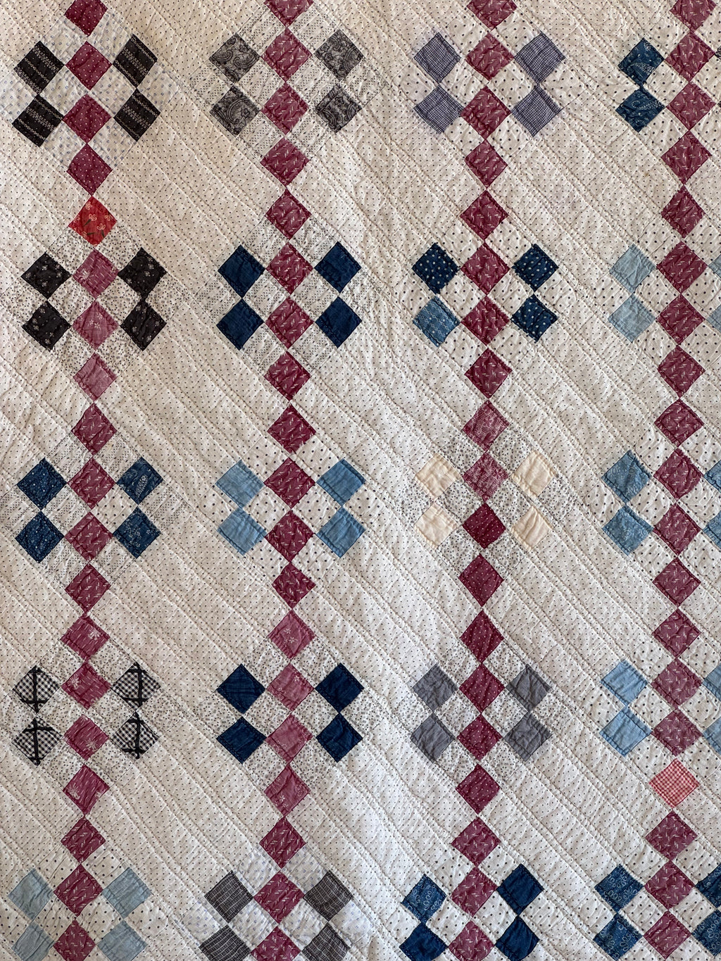 Vintage Chinese Coin Variation Quilt