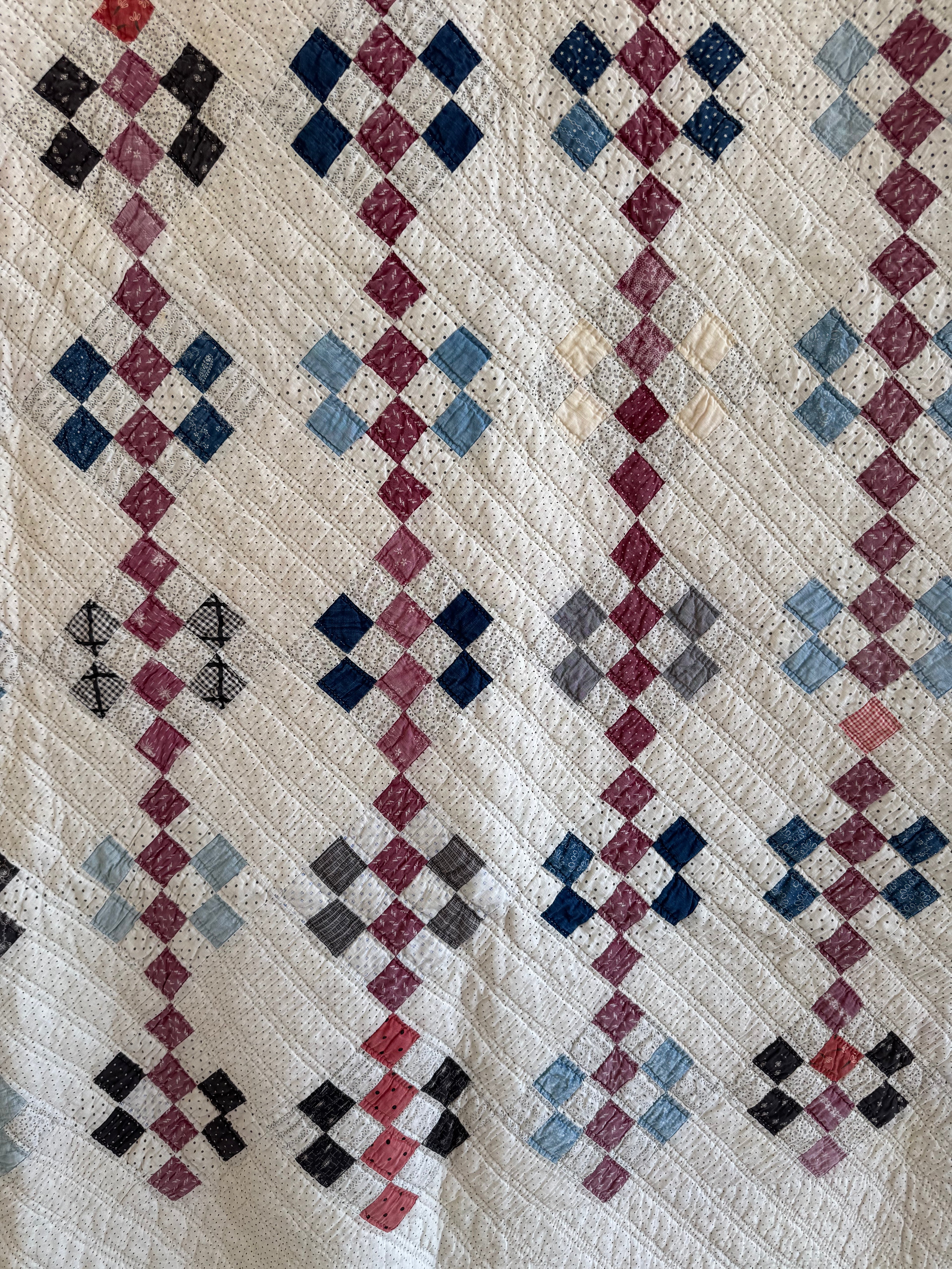 Vintage Chinese Coin Variation Quilt