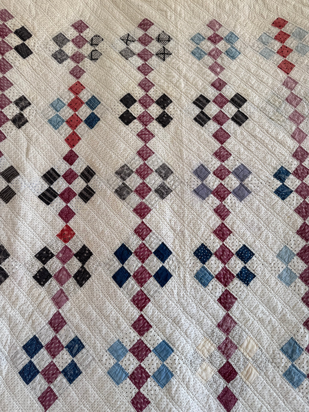 Vintage Chinese Coin Variation Quilt