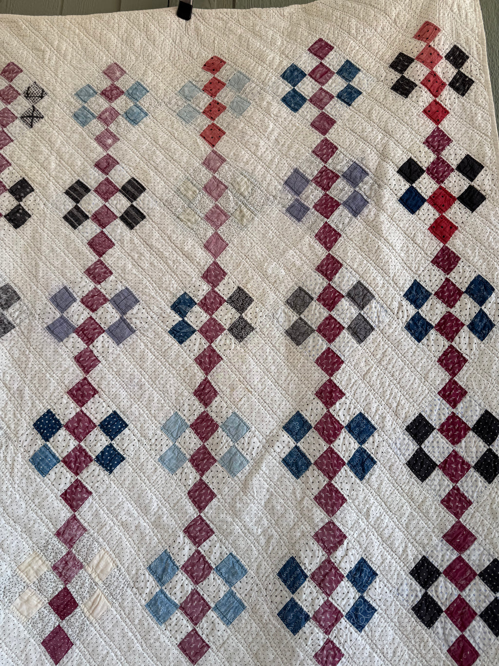 Vintage Chinese Coin Variation Quilt