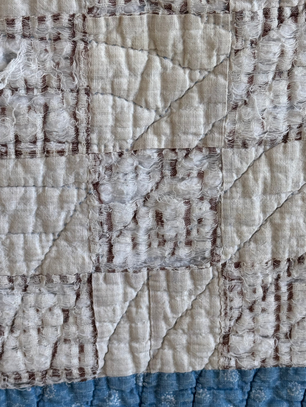 CUTTER- Vintage Checker Board Quilt  **SOLD**