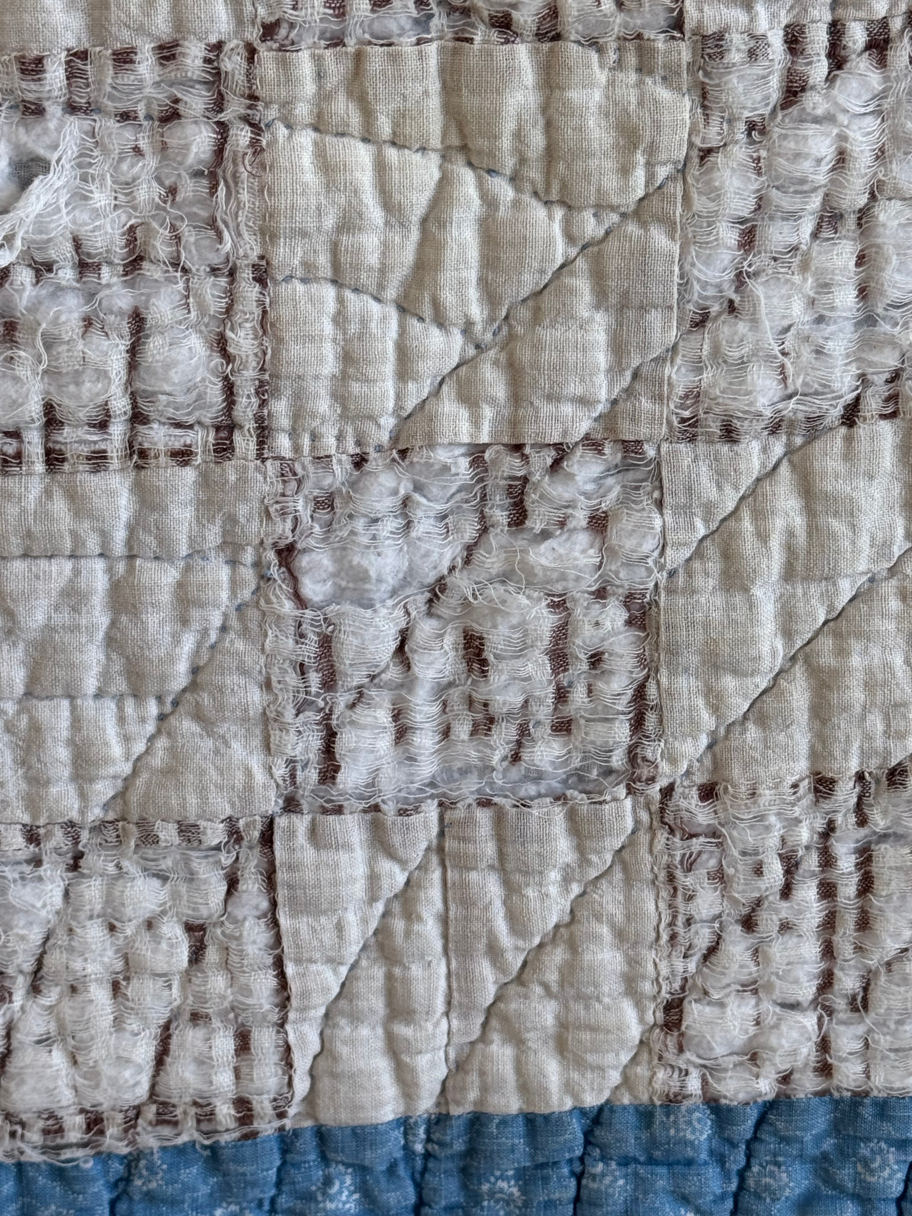 CUTTER- Vintage Checker Board Quilt  **SOLD**