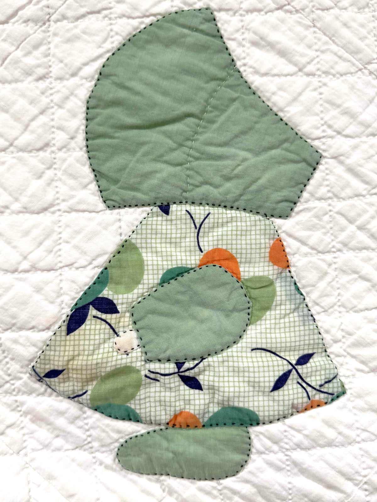 Vintage Quilt Sunbonnet Sue & Overall Sam