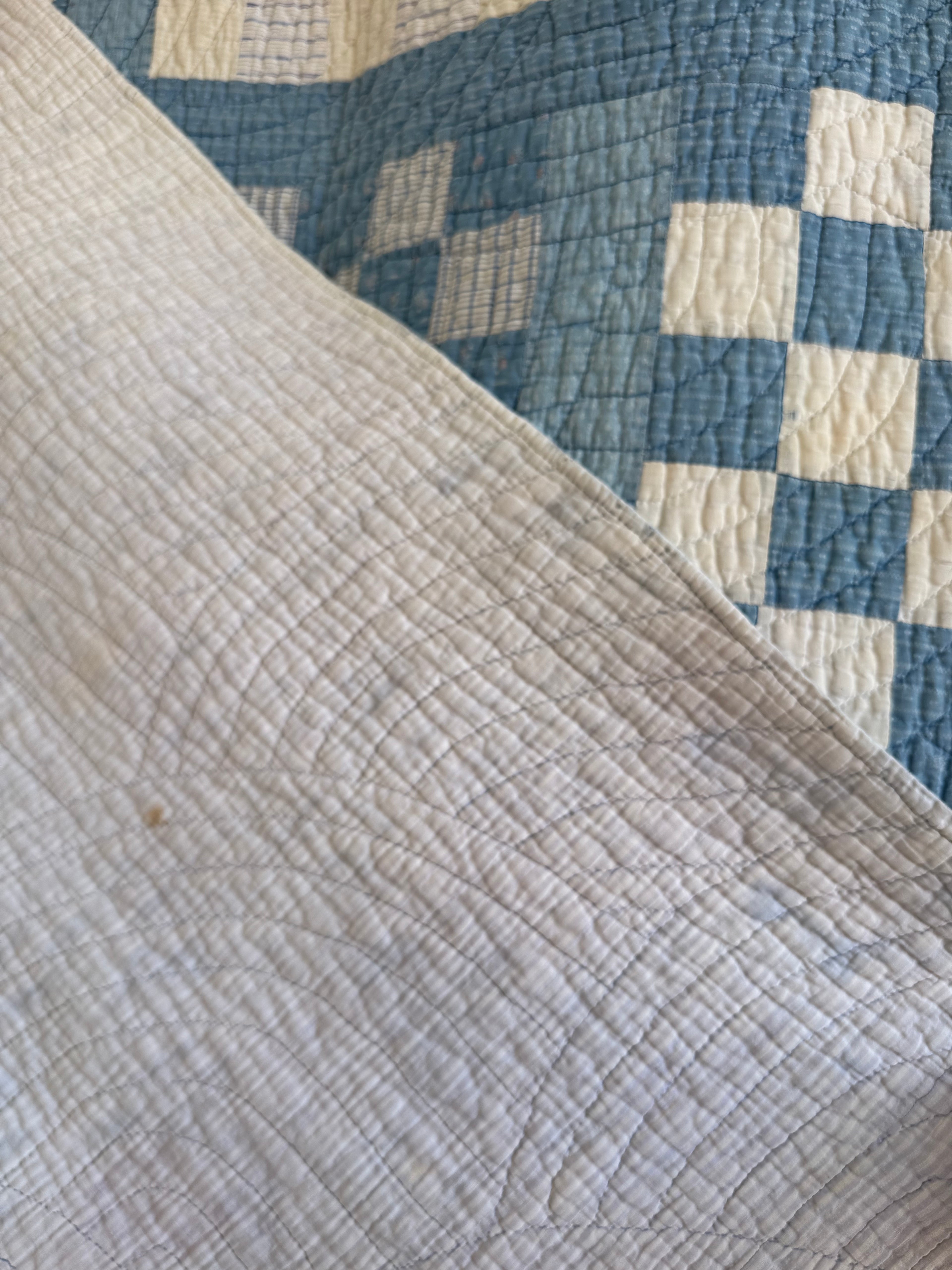 CUTTER- Vintage Checker Board Quilt  **SOLD**