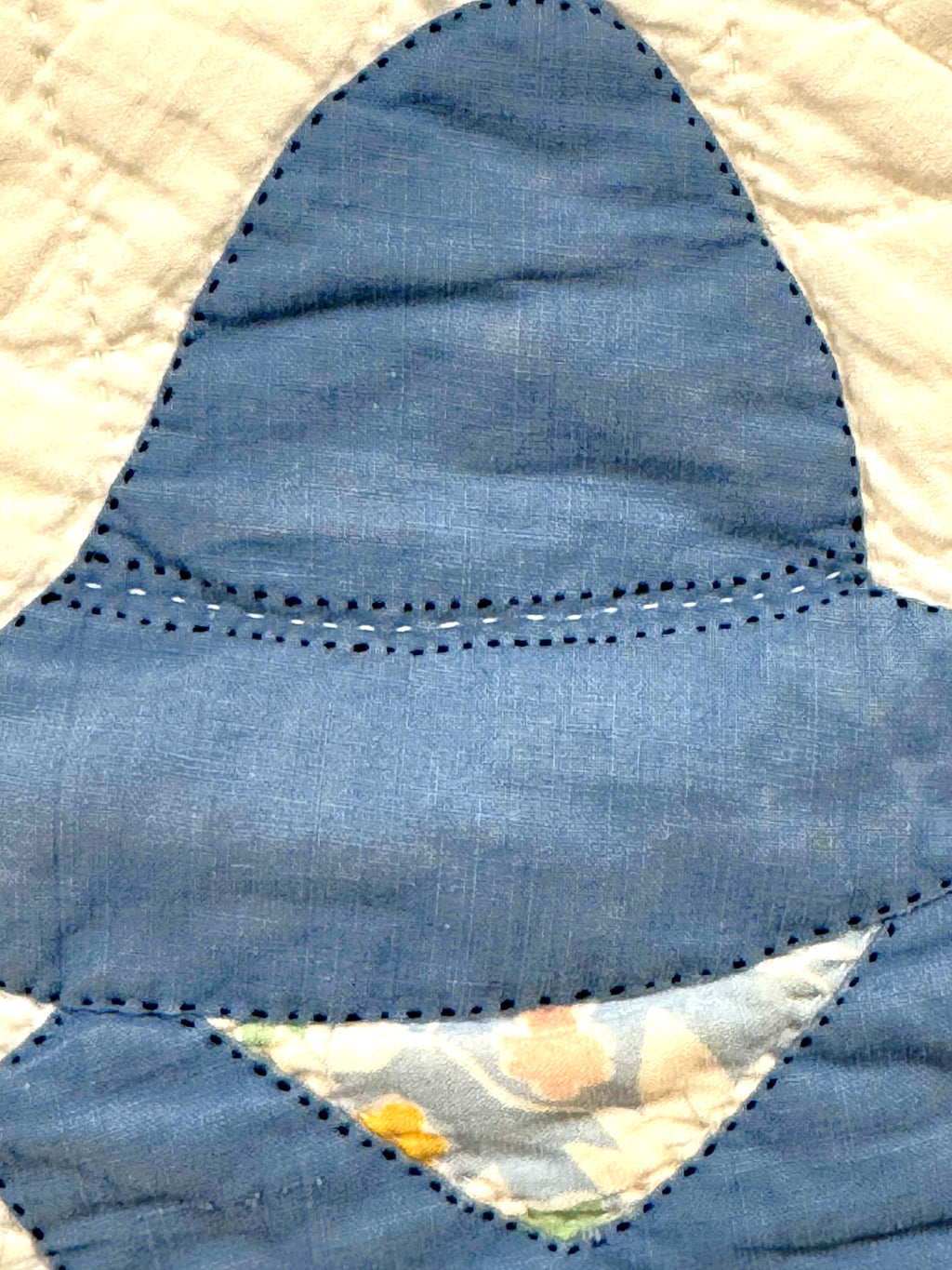 Vintage Quilt Sunbonnet Sue & Overall Sam