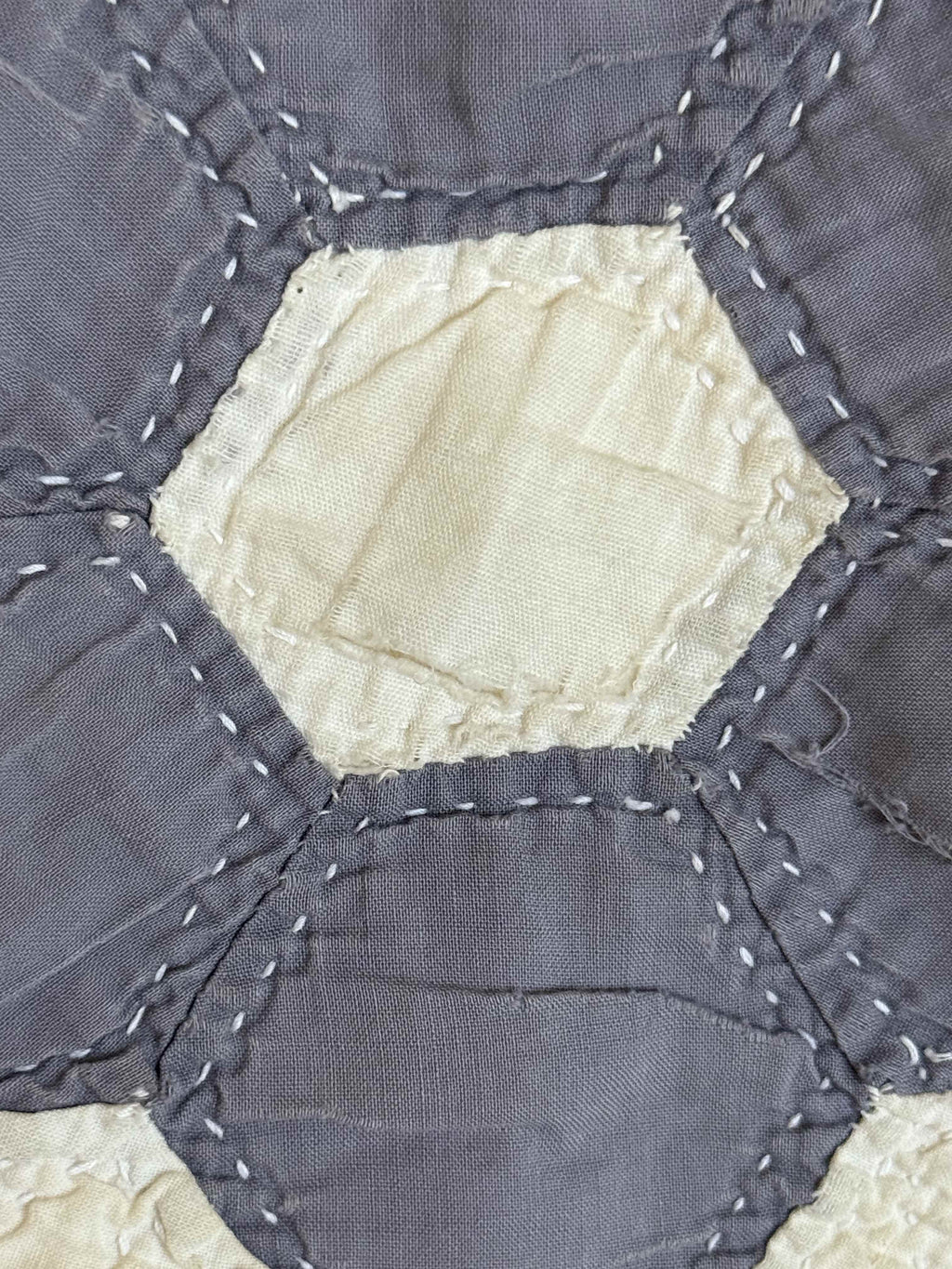 Vintage Quilt Hexagonal Star