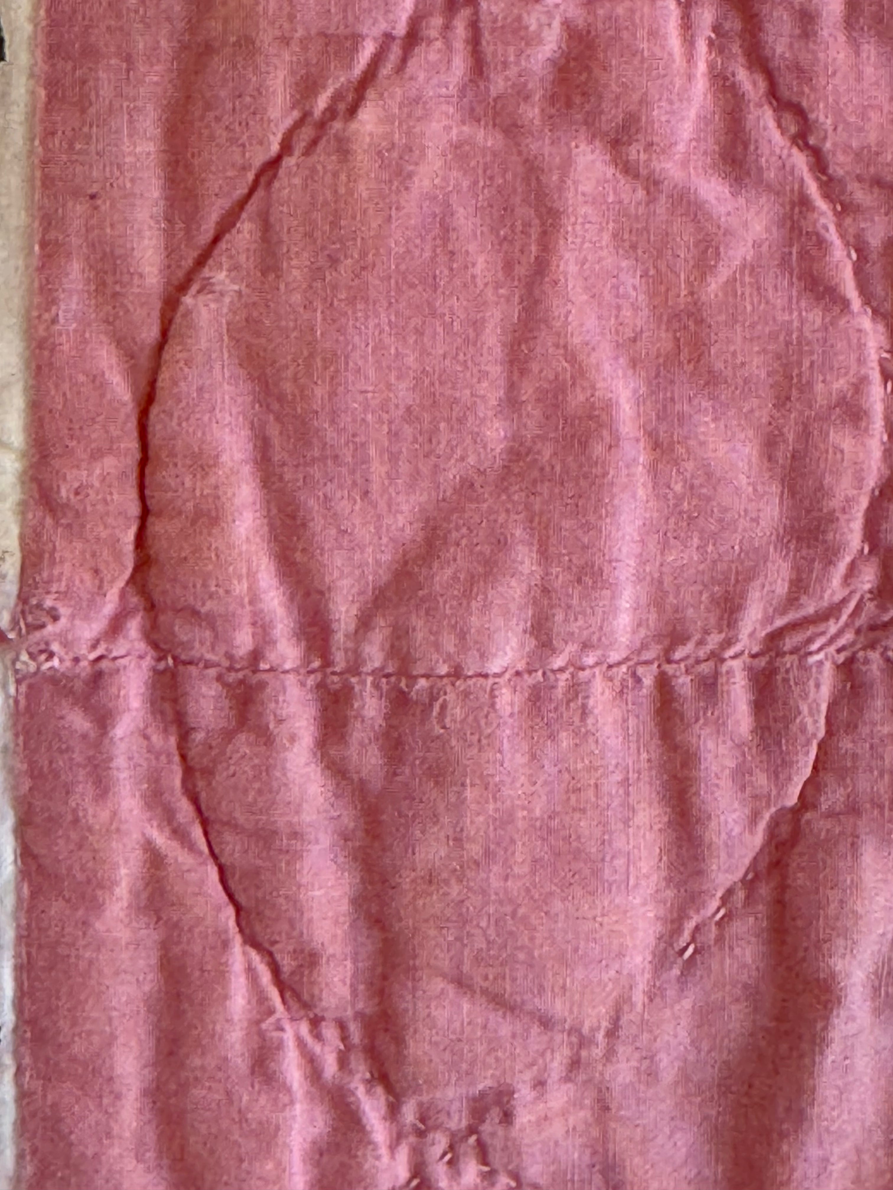 **SOLD** CUTTER - Churn Dash Pink and White - CUTTER **SOLD**