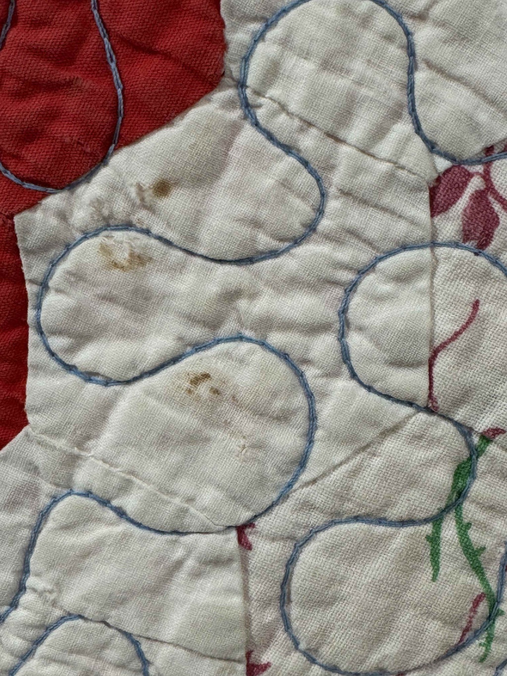 Vintage Quilt Grandmother's Flower Garden
