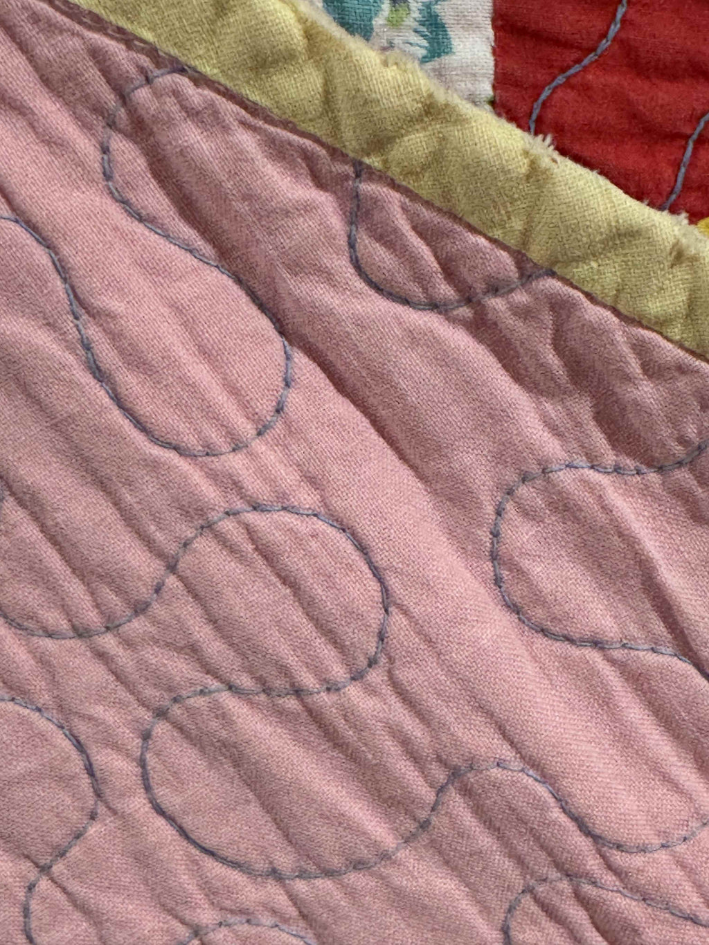 Vintage Quilt Grandmother's Flower Garden