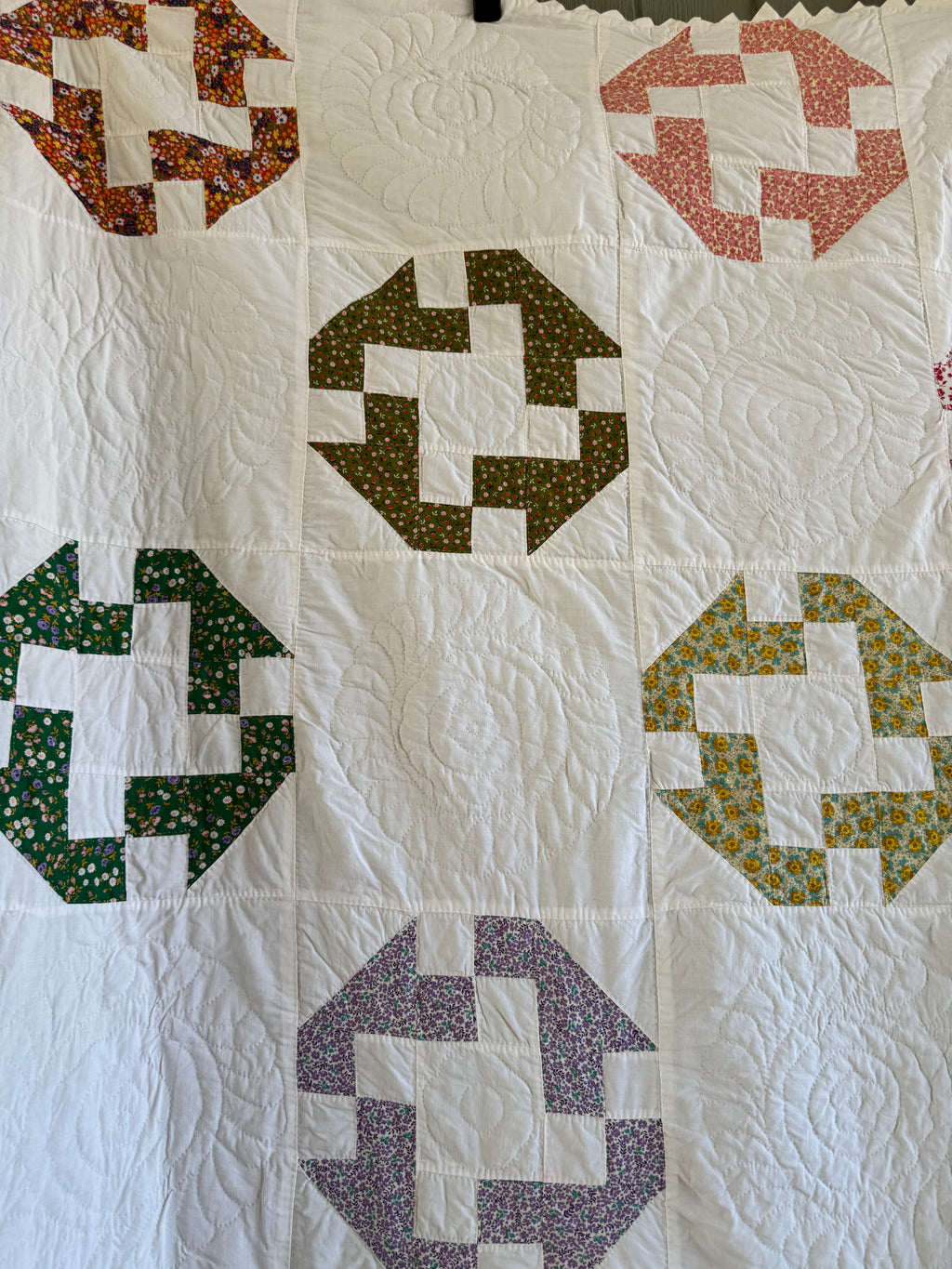 Vintage Hole in the Barn Door Quilt