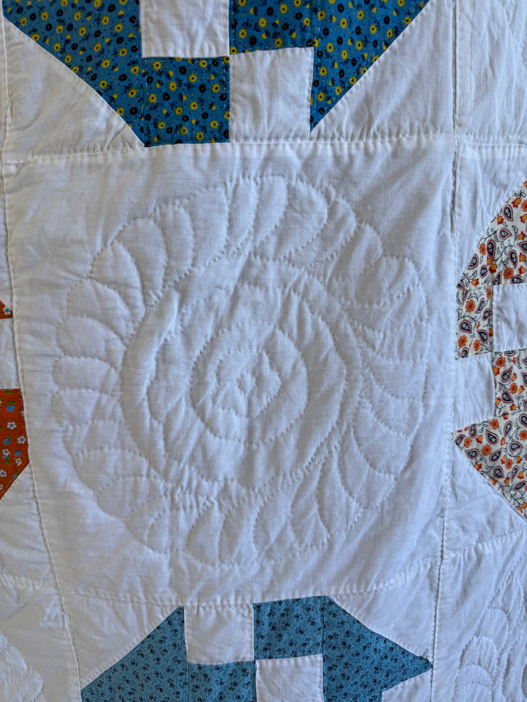 Vintage Hole in the Barn Door Quilt