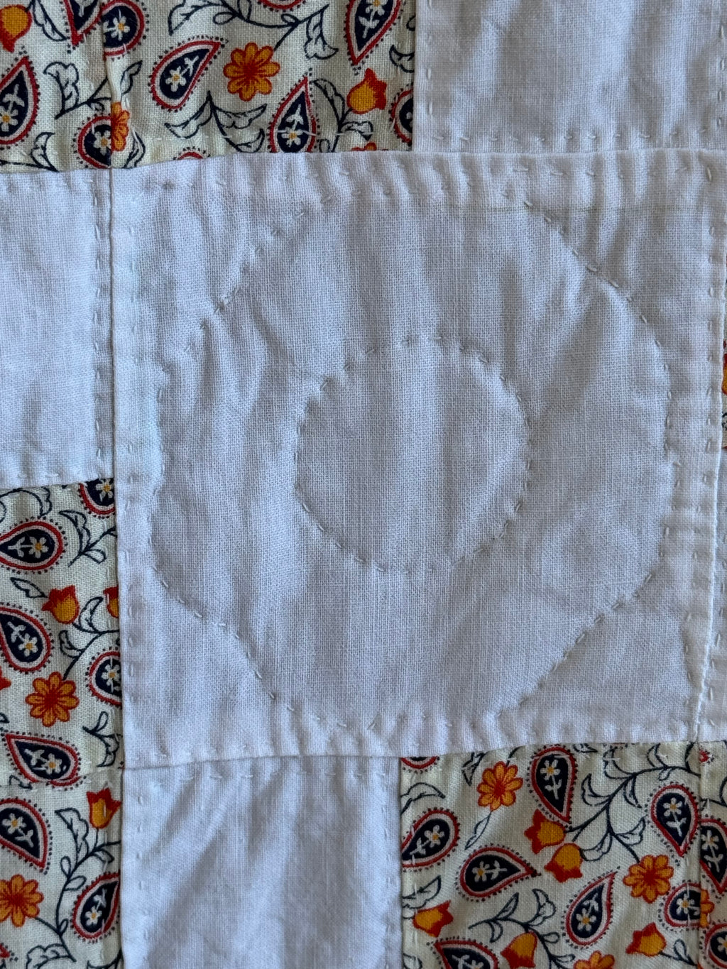 Vintage Hole in the Barn Door Quilt