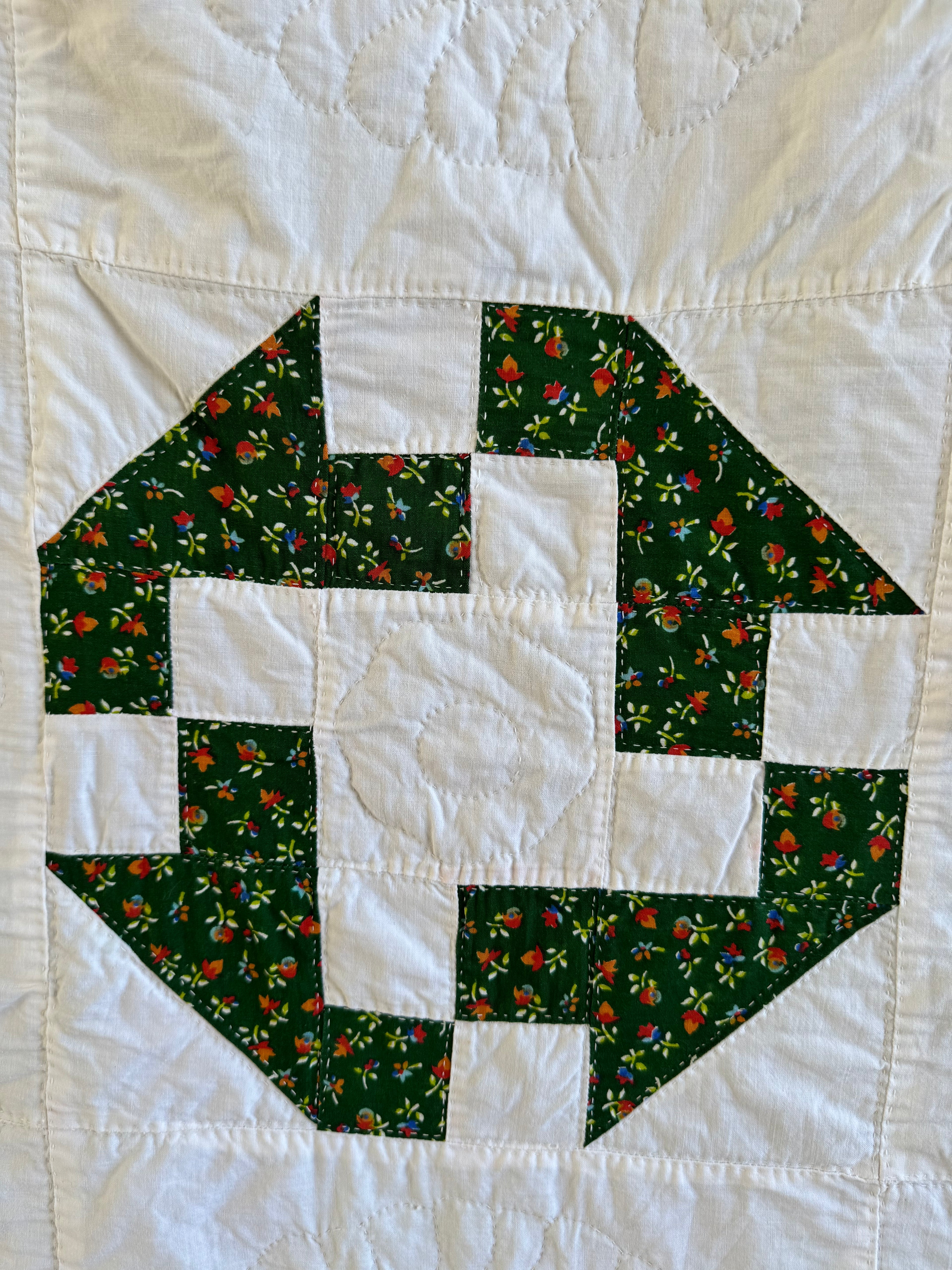Vintage Hole in the Barn Door Quilt