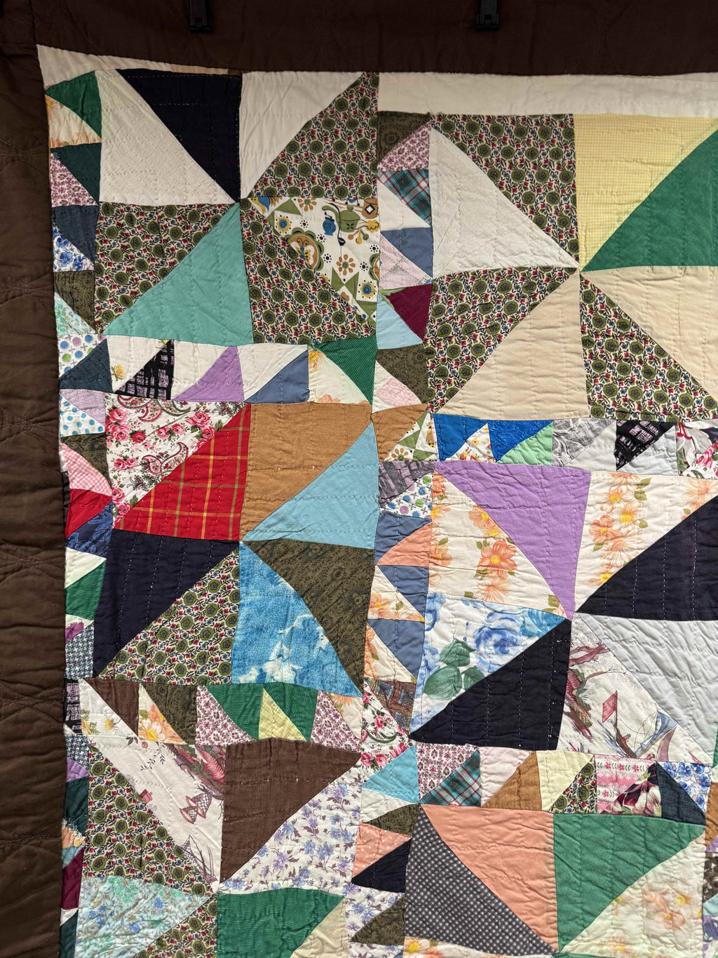 Vintage Utility Quilt Football Stadium Quilt