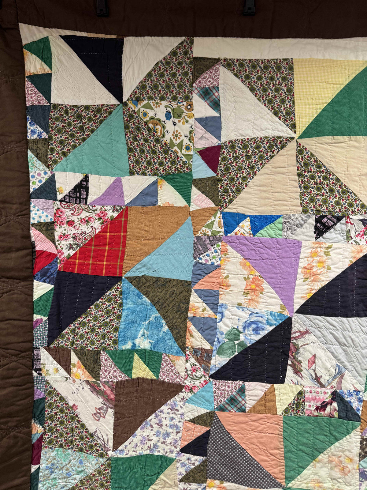 Vintage Utility Quilt Football Stadium Quilt