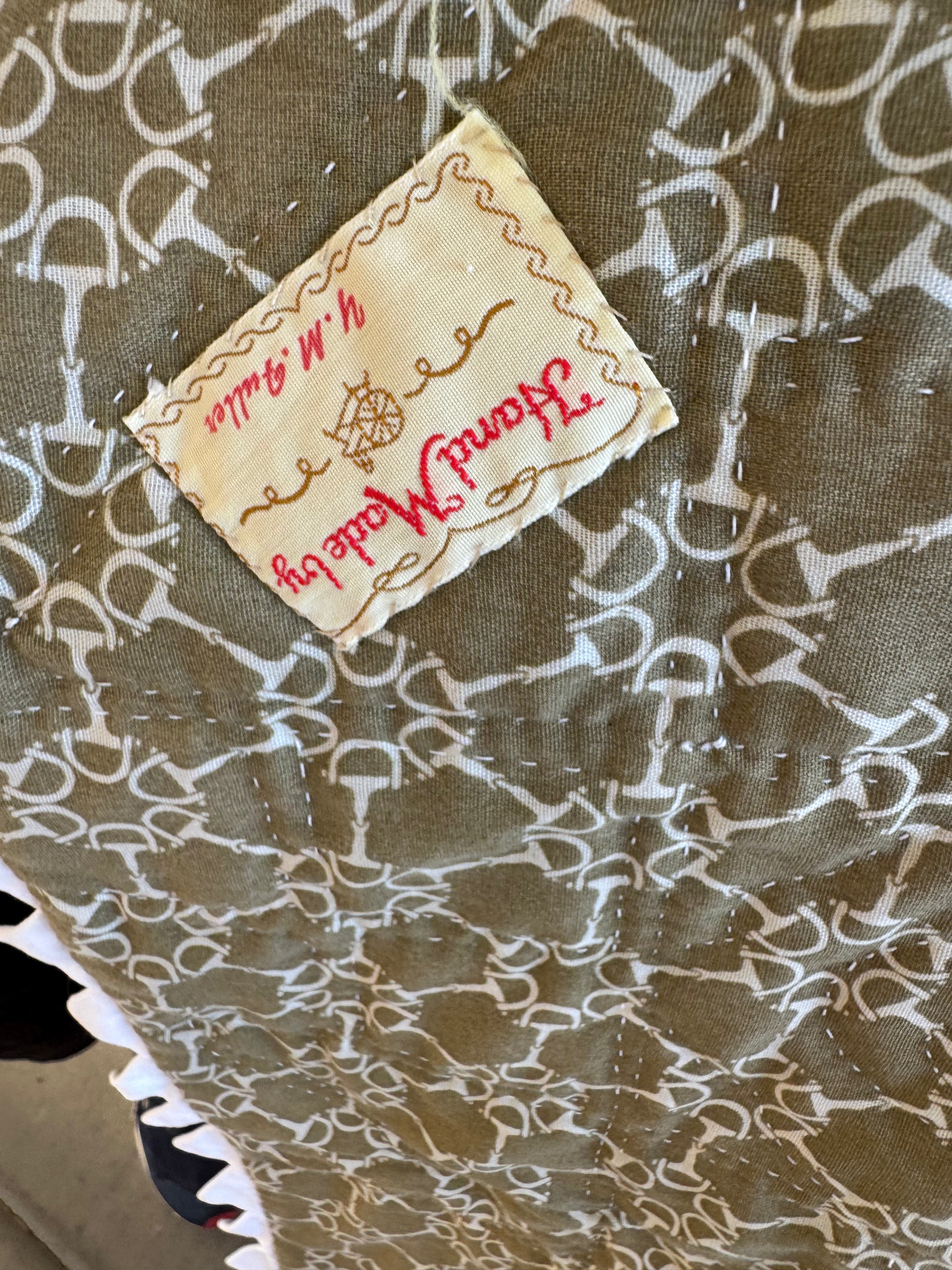 Vintage Hole in the Barn Door Quilt