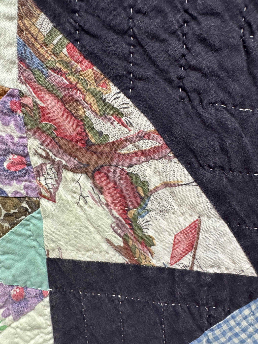 Vintage Utility Quilt Football Stadium Quilt