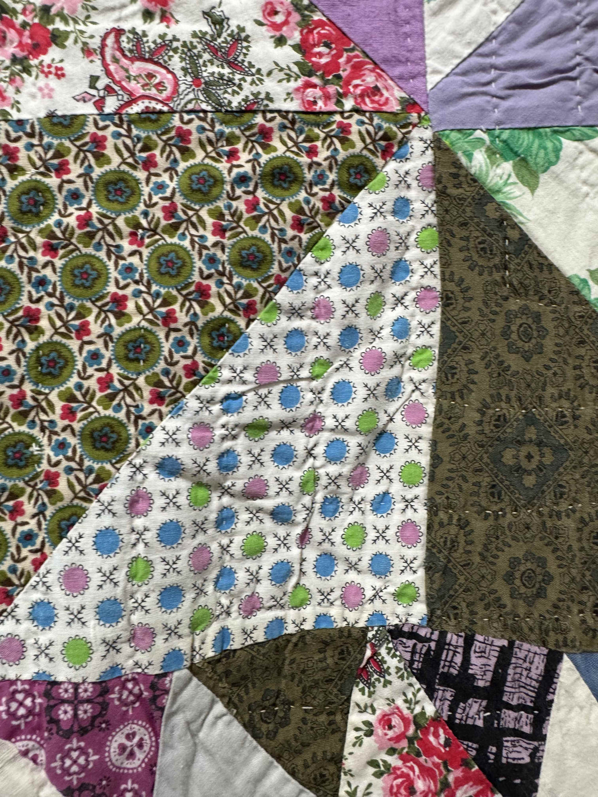 Vintage Utility Quilt Football Stadium Quilt