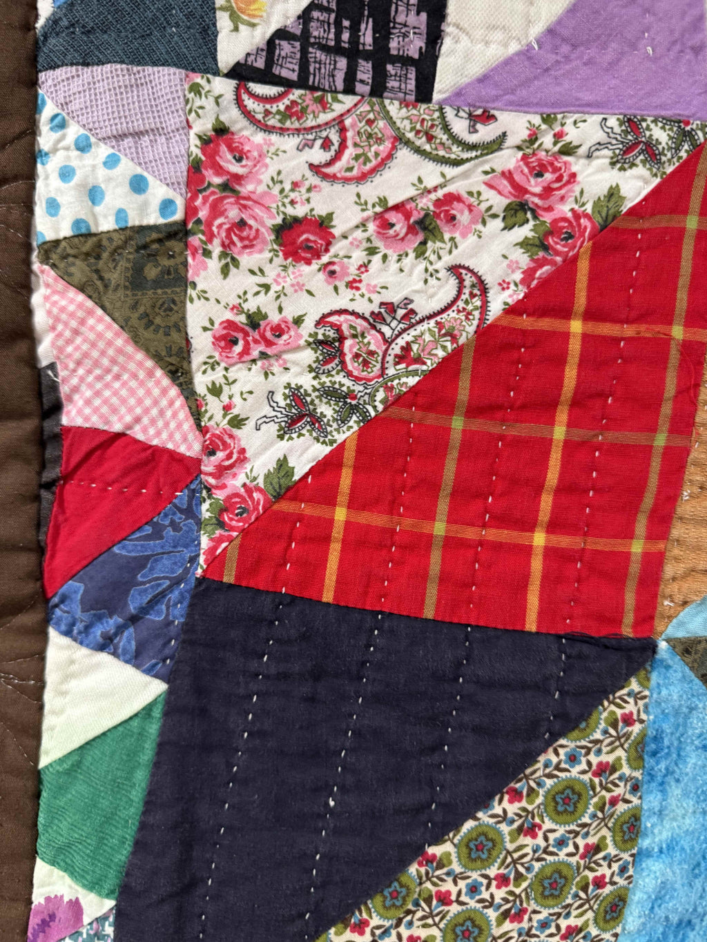 Vintage Utility Quilt Football Stadium Quilt