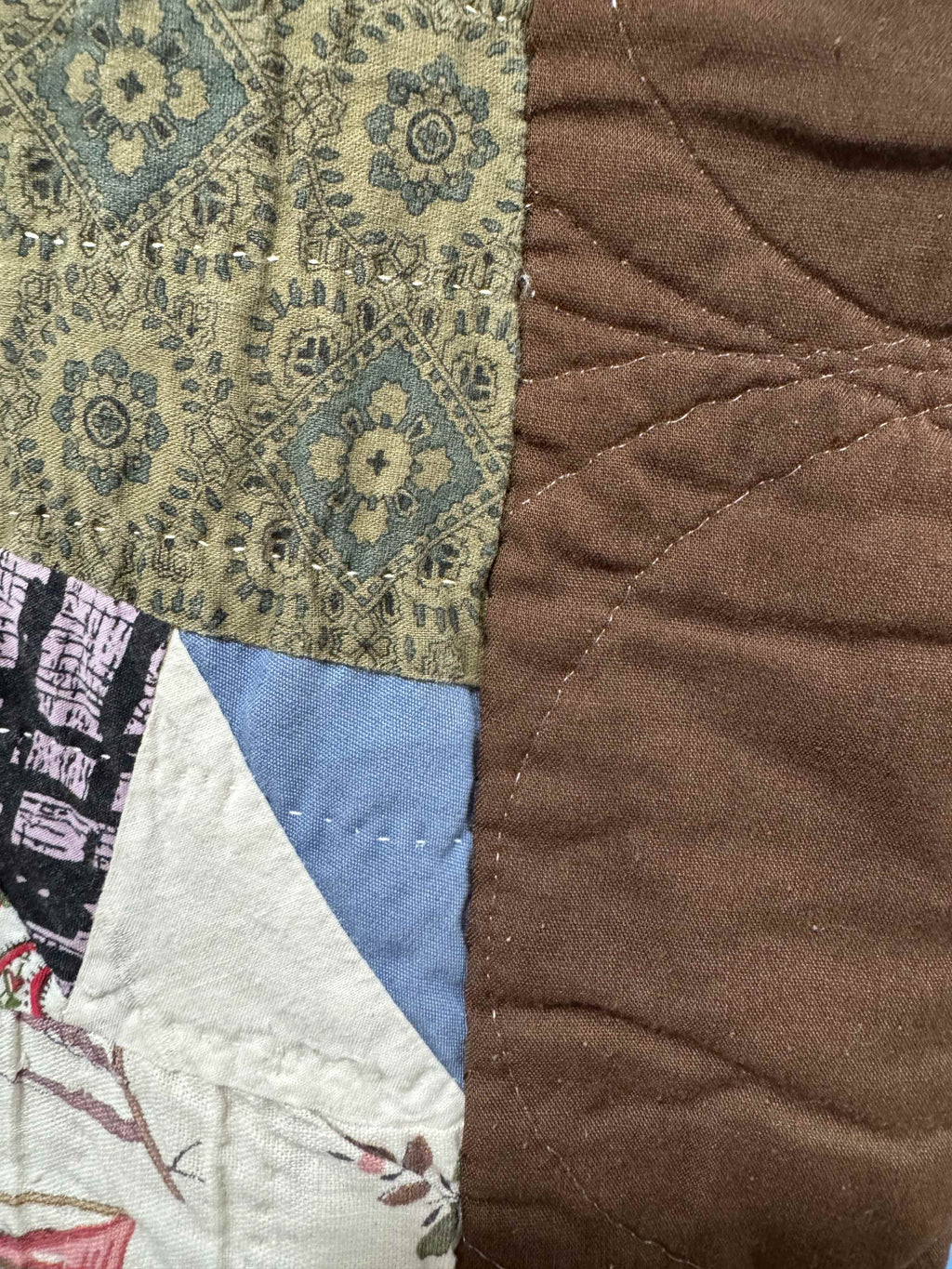 Vintage Utility Quilt Football Stadium Quilt