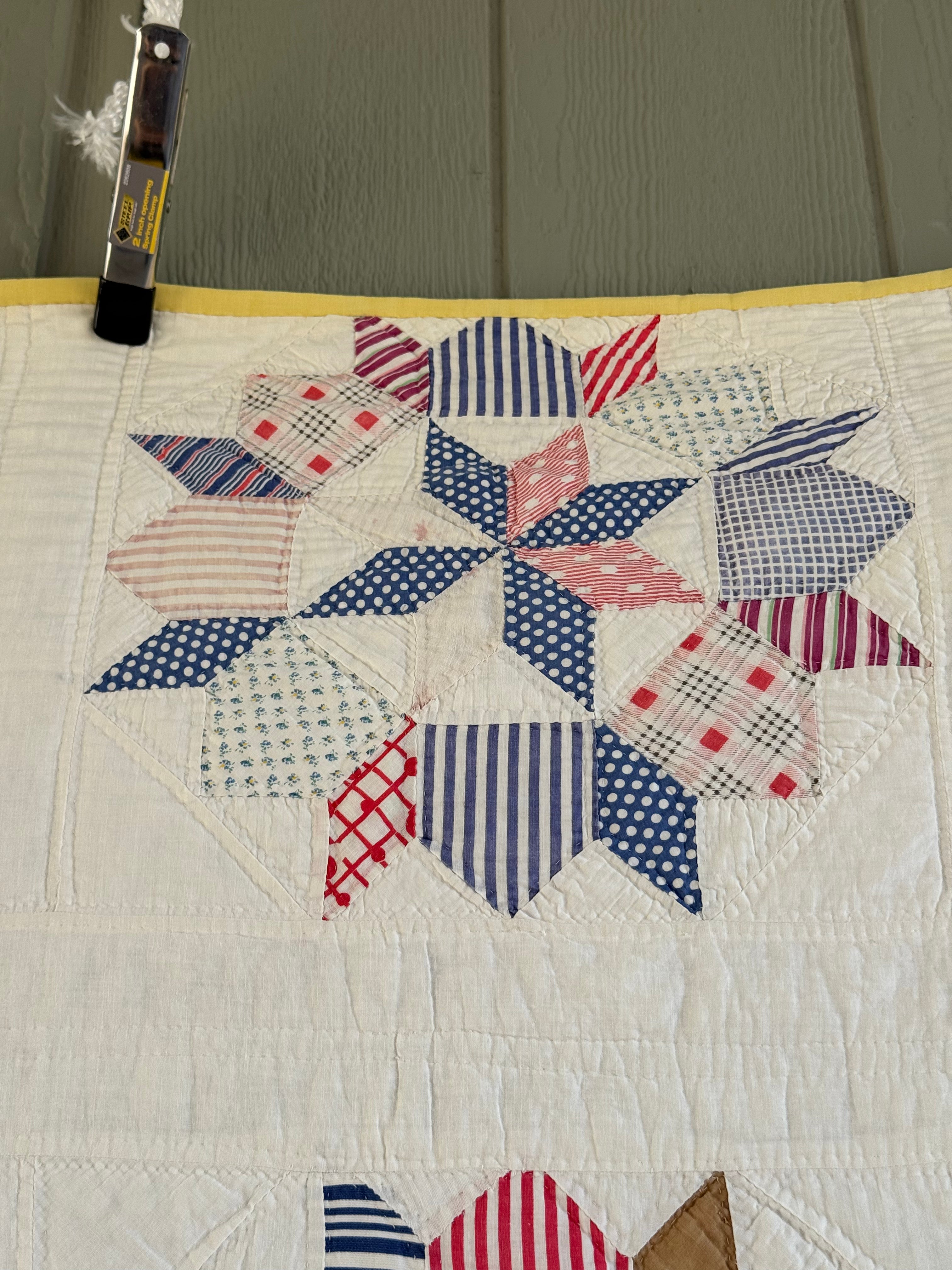 Vintage Star of Bethlehem Quilt