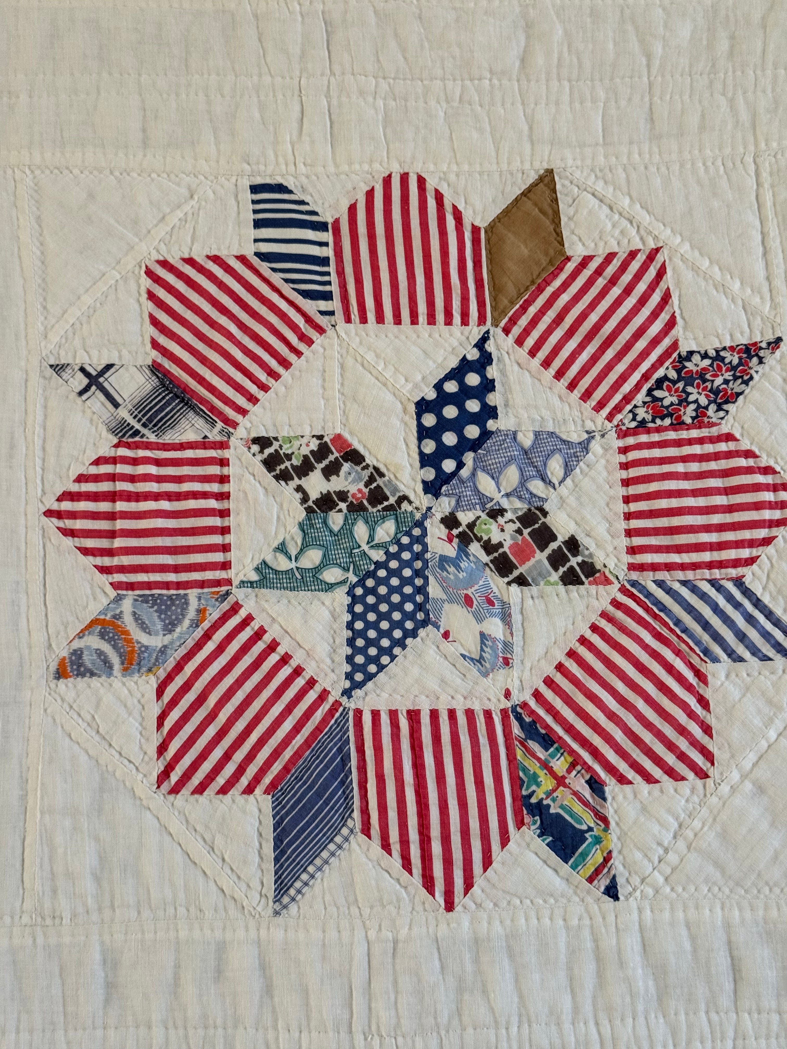 Vintage Star of Bethlehem Quilt
