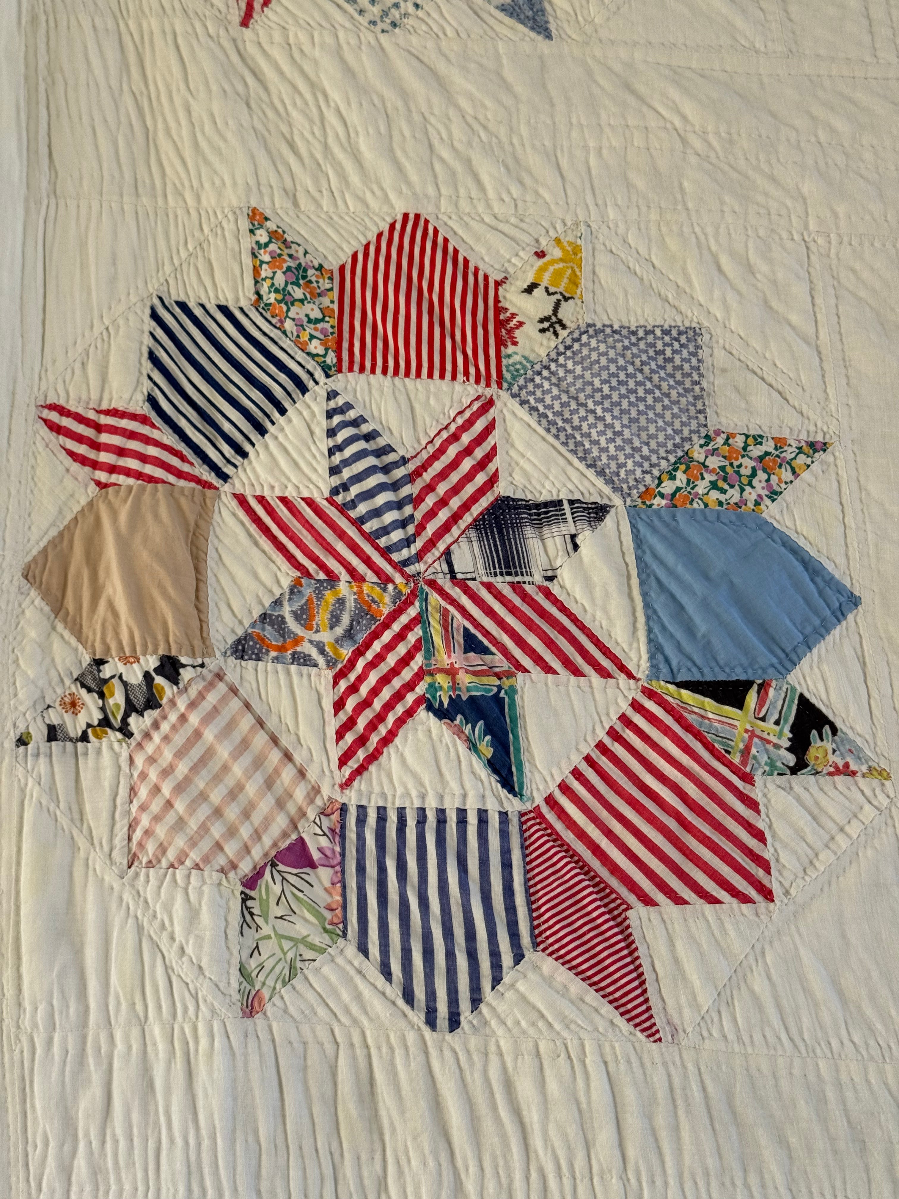 Vintage Star of Bethlehem Quilt