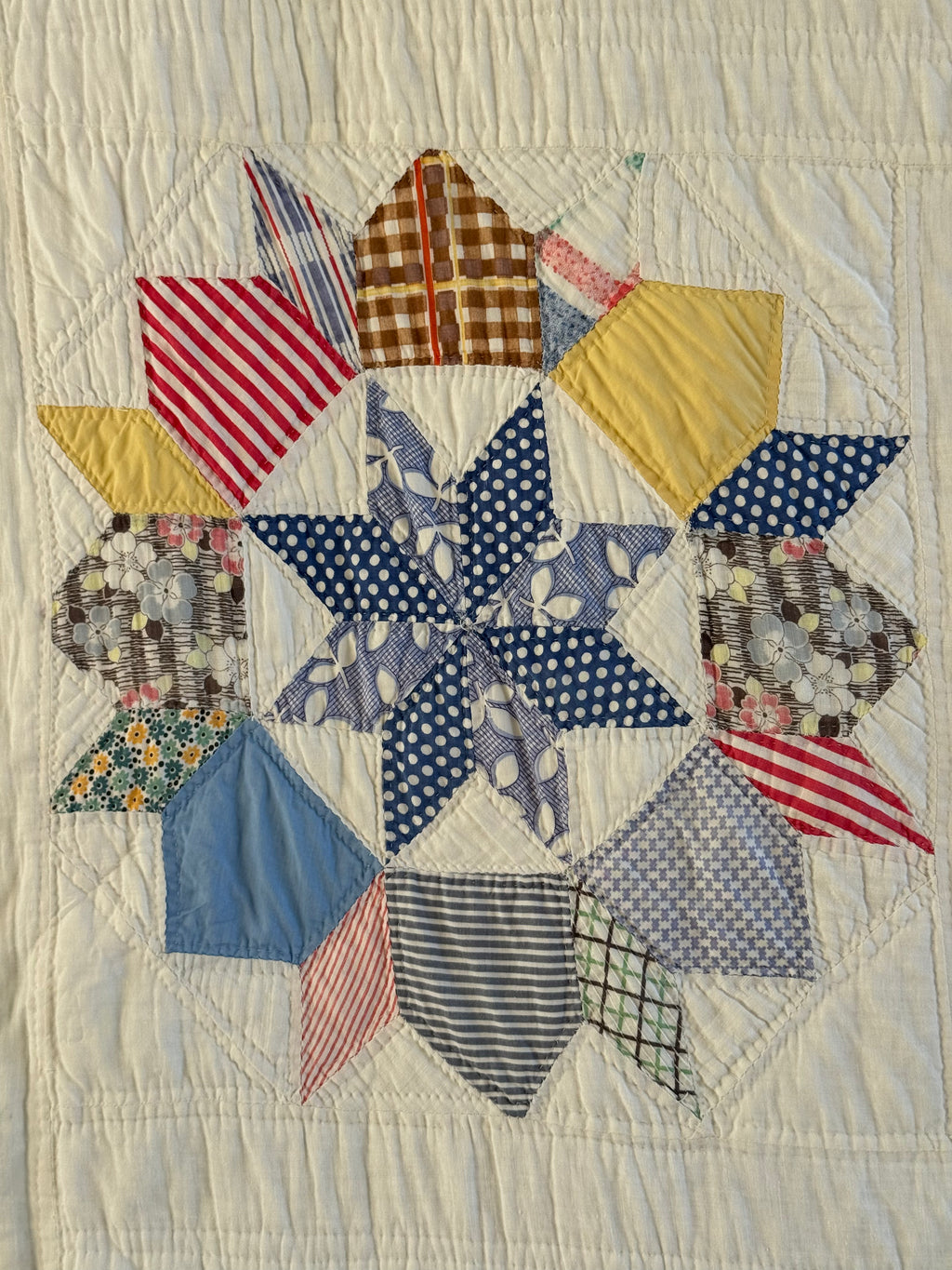 Vintage Star of Bethlehem Quilt