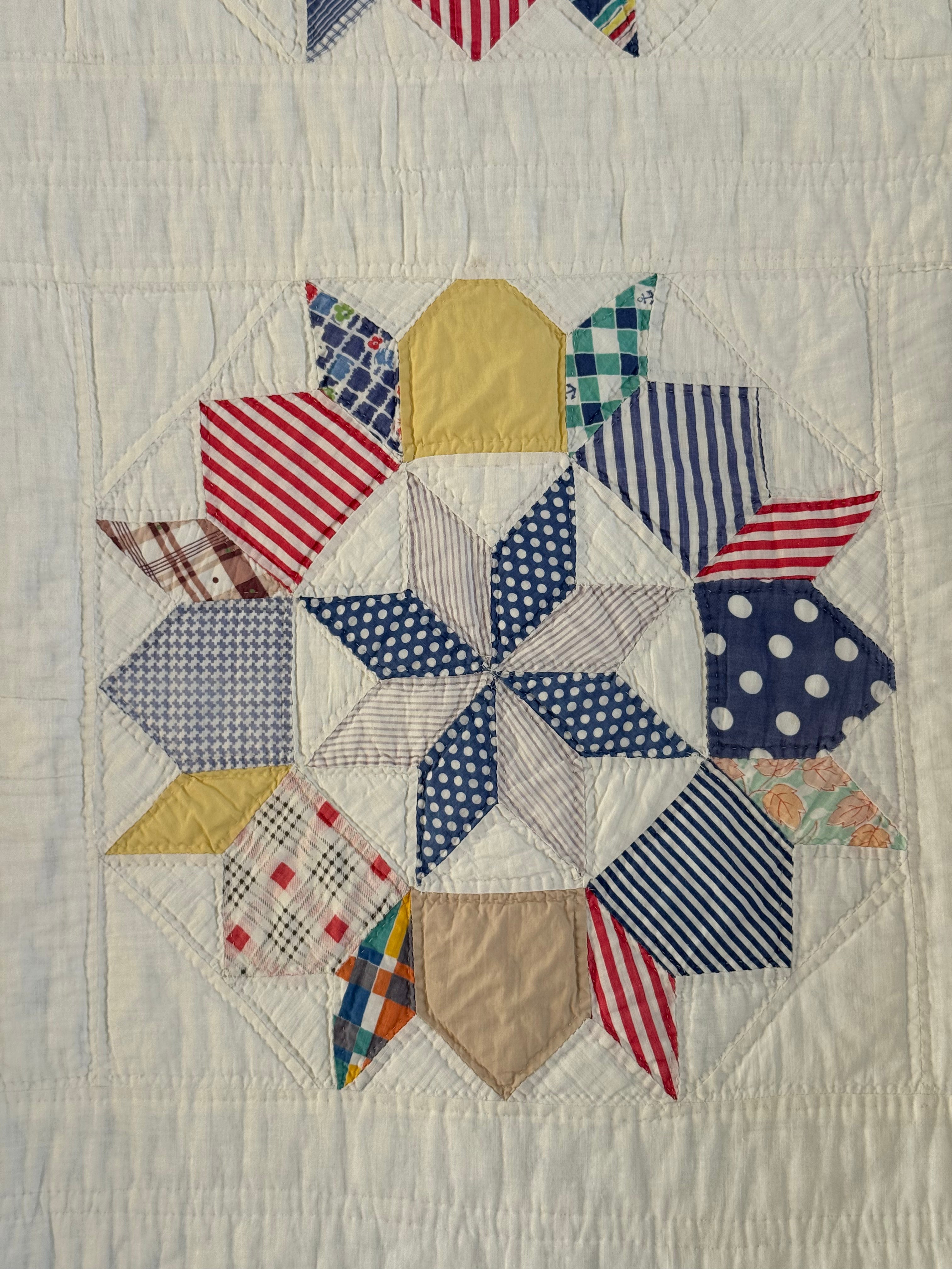 Vintage Star of Bethlehem Quilt