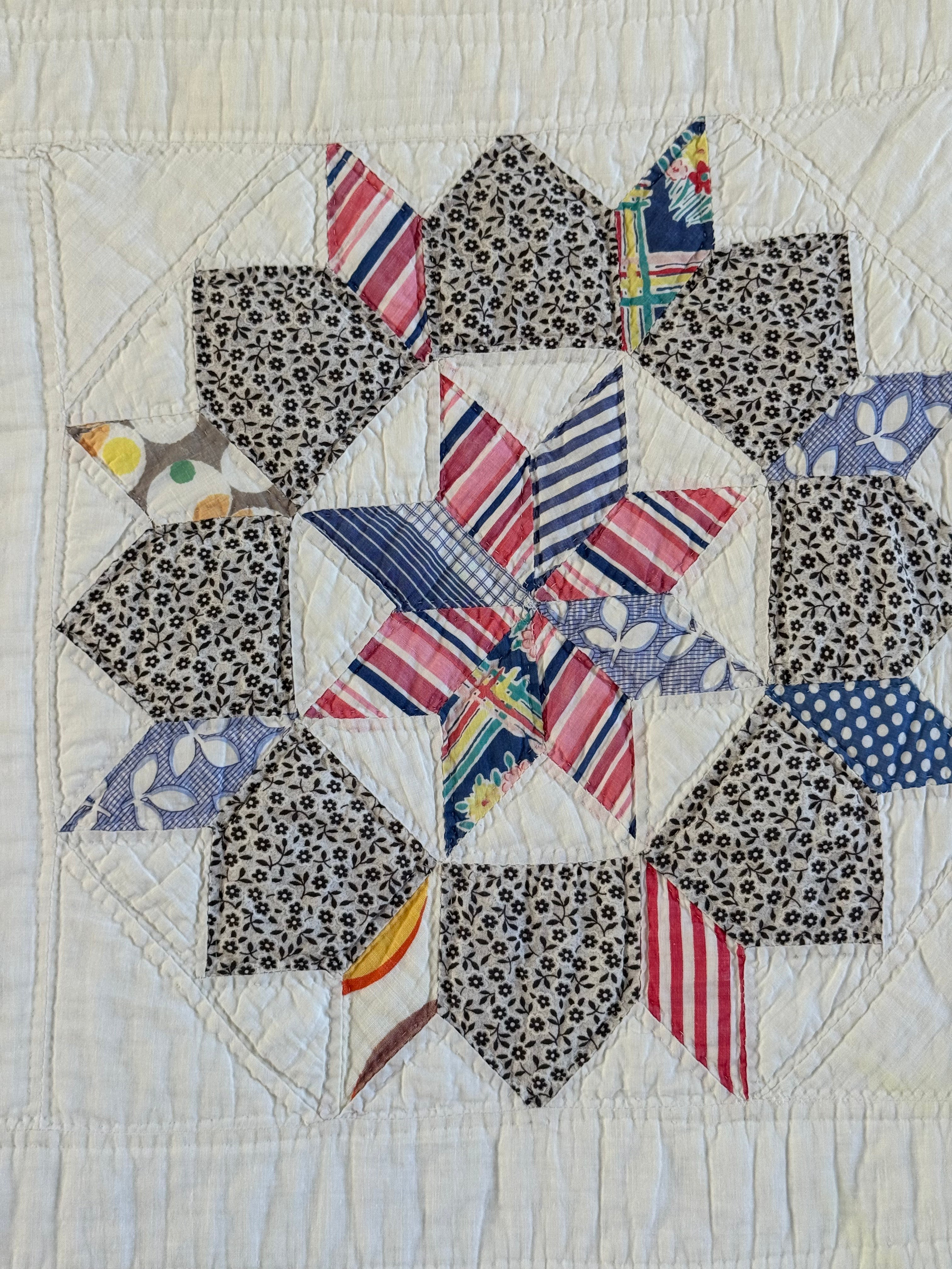 Vintage Star of Bethlehem Quilt