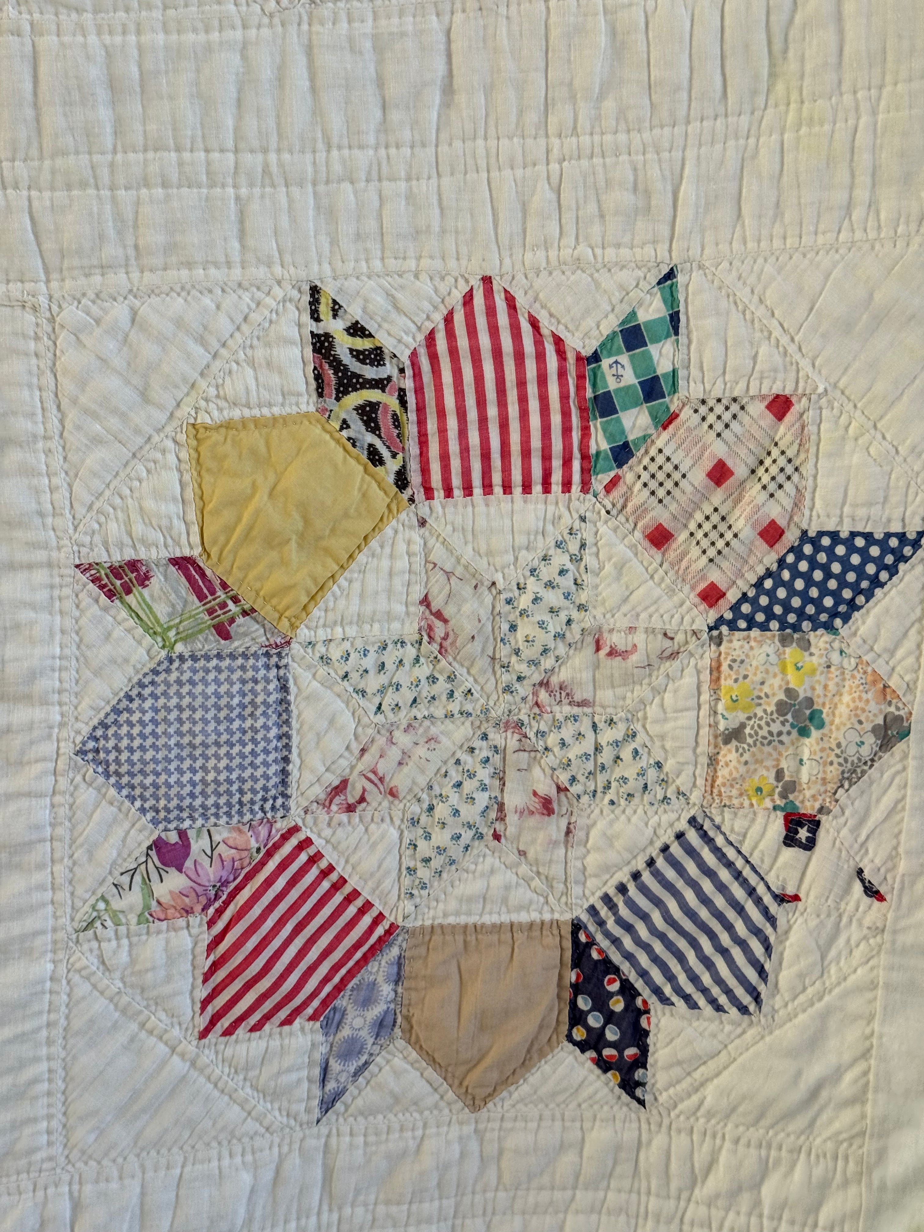 Vintage Star of Bethlehem Quilt