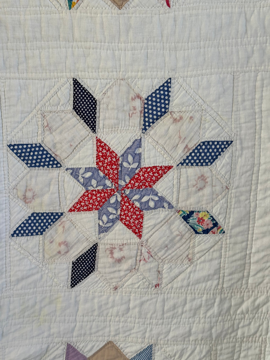 Vintage Star of Bethlehem Quilt