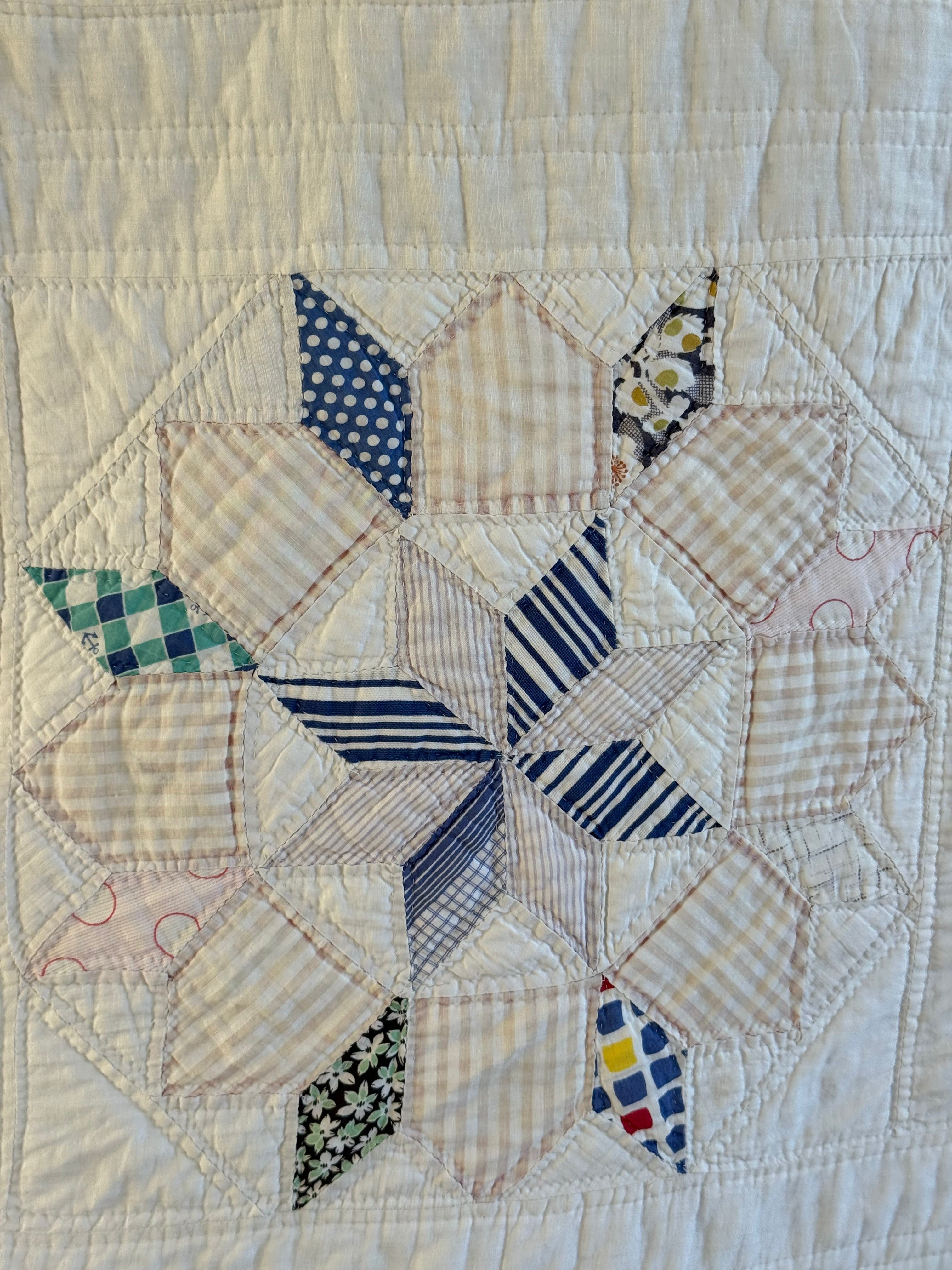 Vintage Star of Bethlehem Quilt