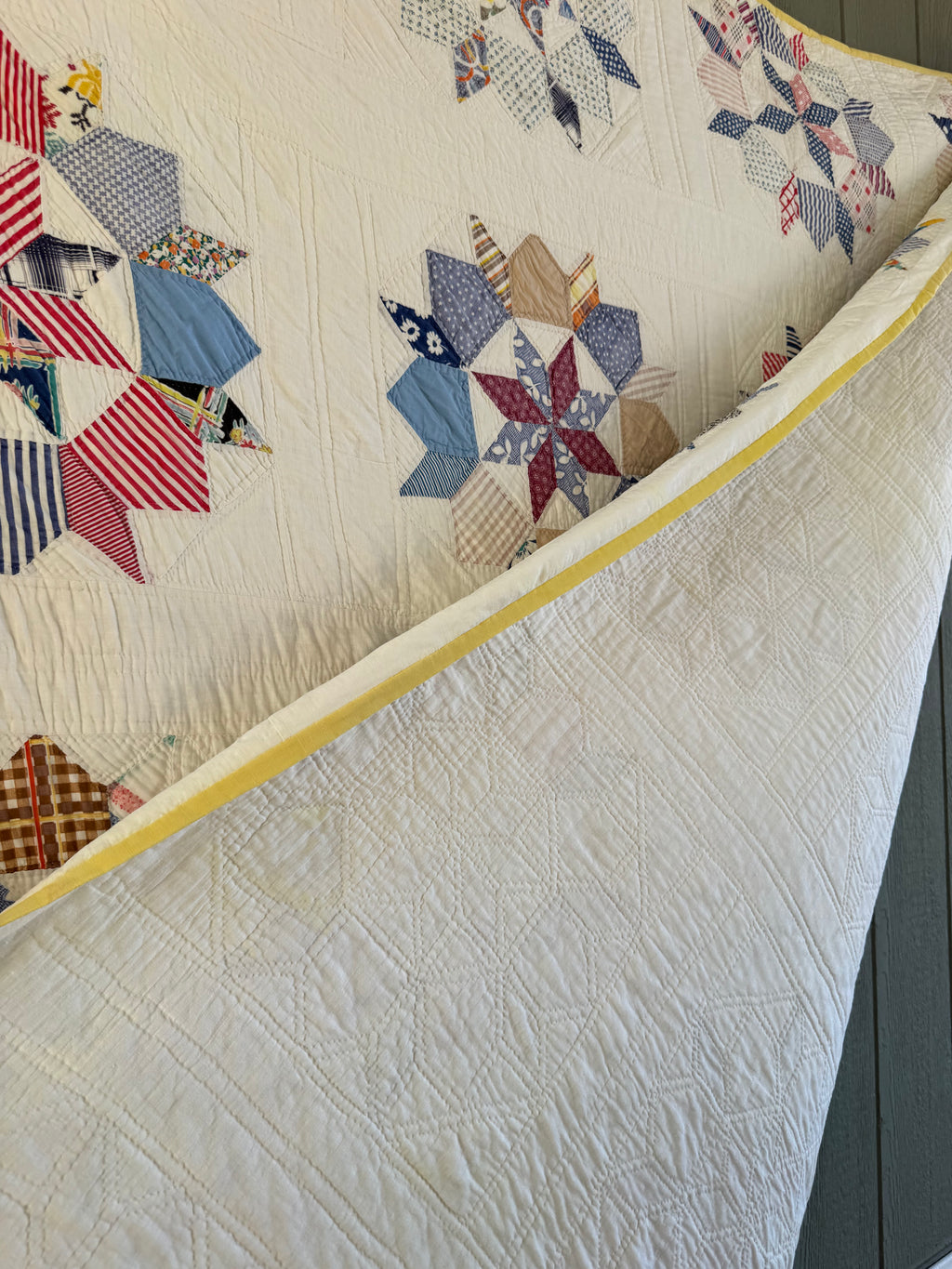 Vintage Star of Bethlehem Quilt