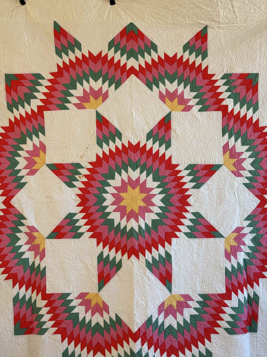 Vintage Quilt Broken Star
