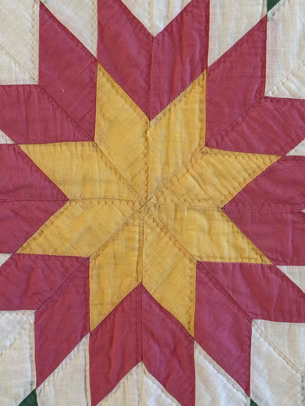 Vintage Quilt Broken Star