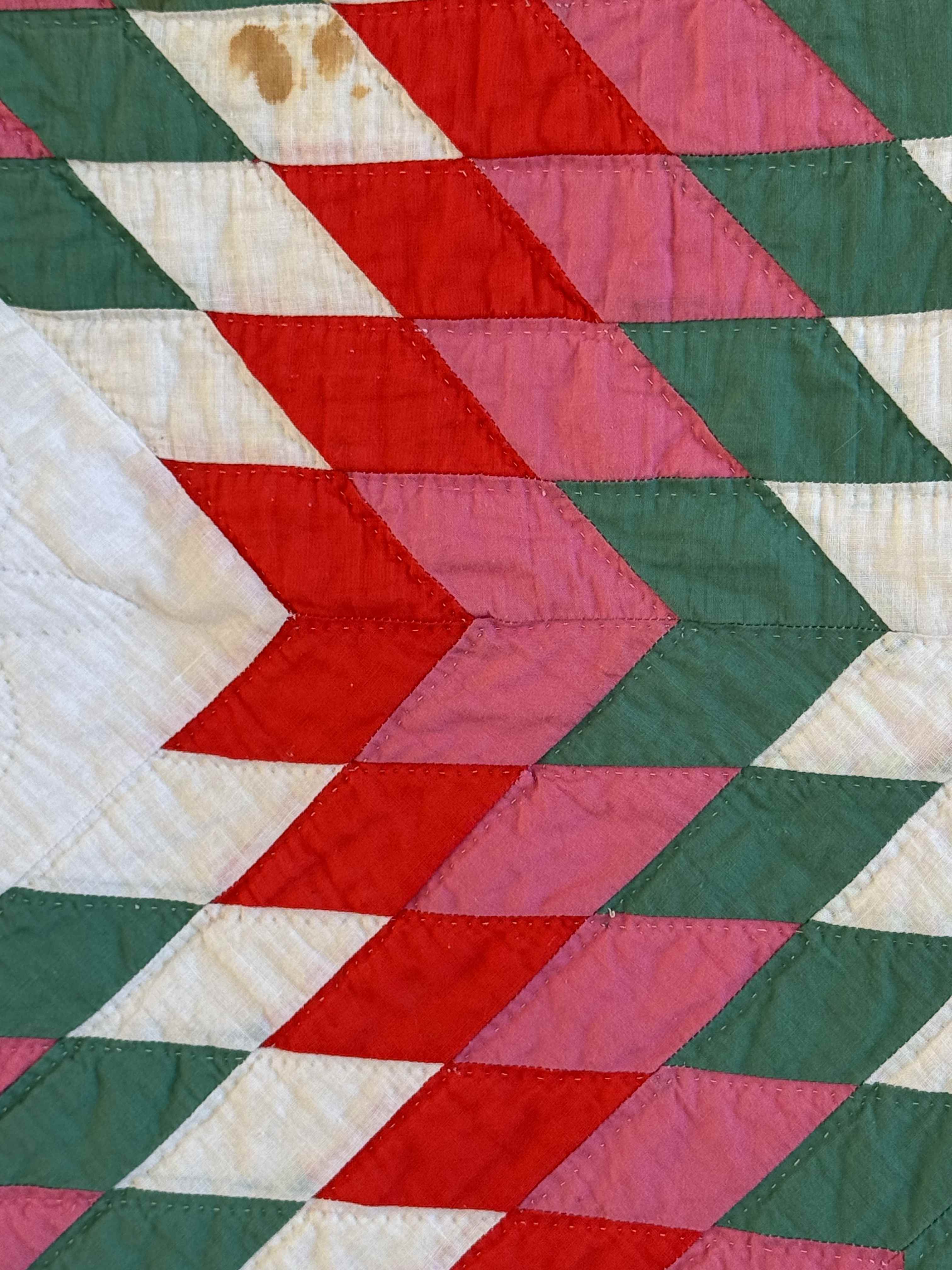 Vintage Quilt Broken Star