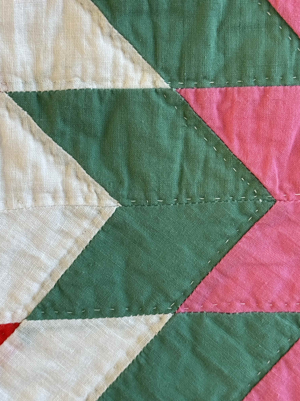 Vintage Quilt Broken Star