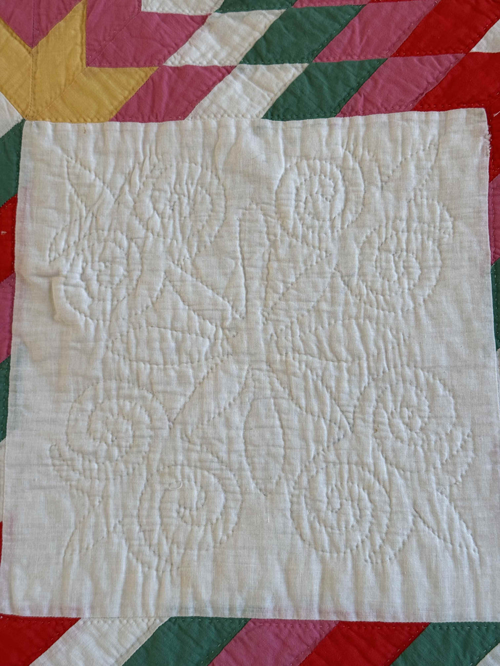 Vintage Quilt Broken Star