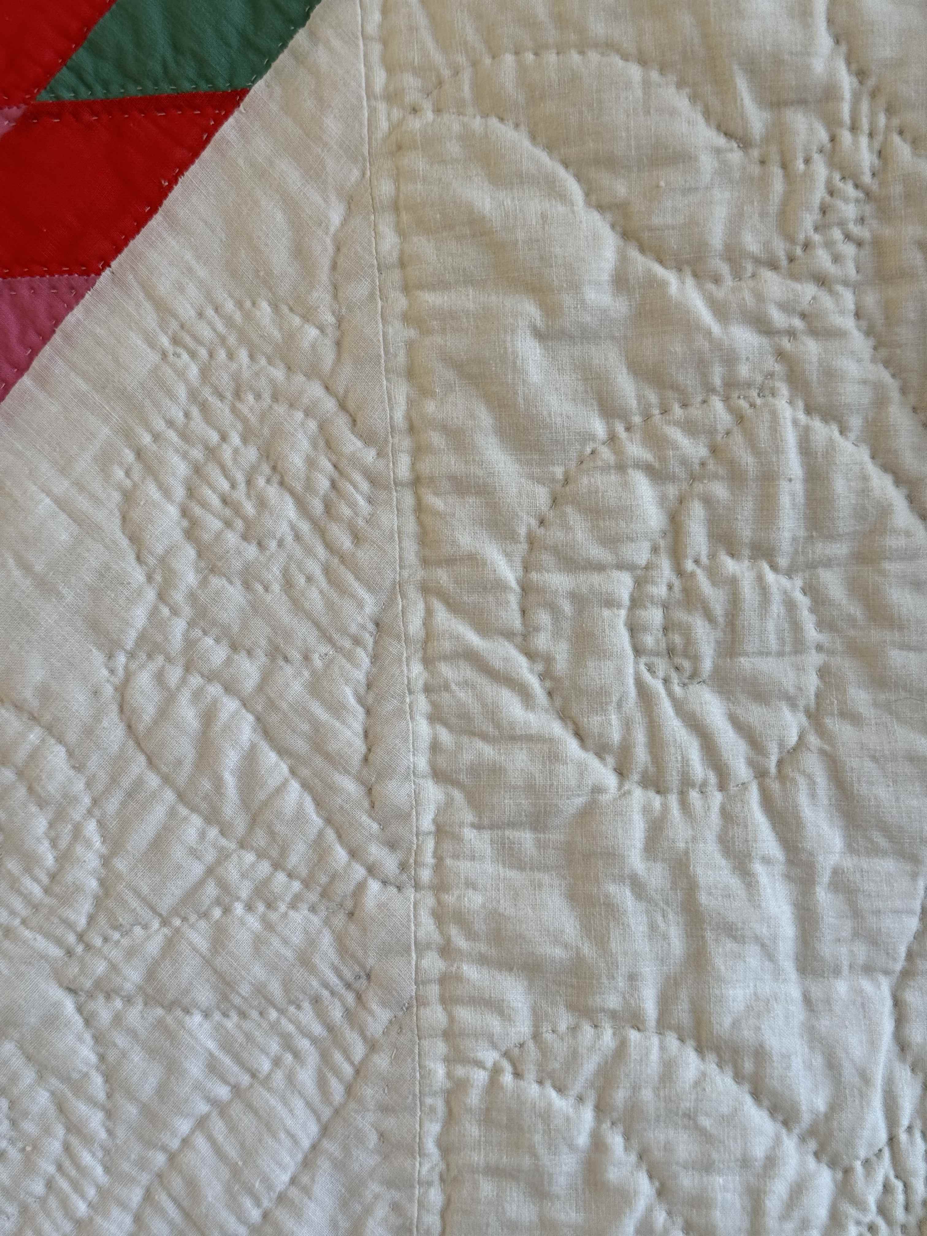 Vintage Quilt Broken Star