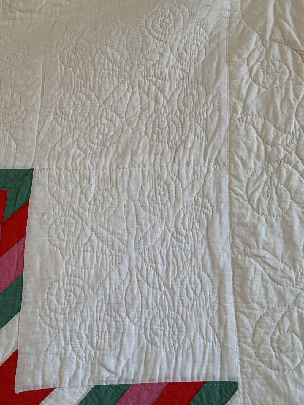 Vintage Quilt Broken Star