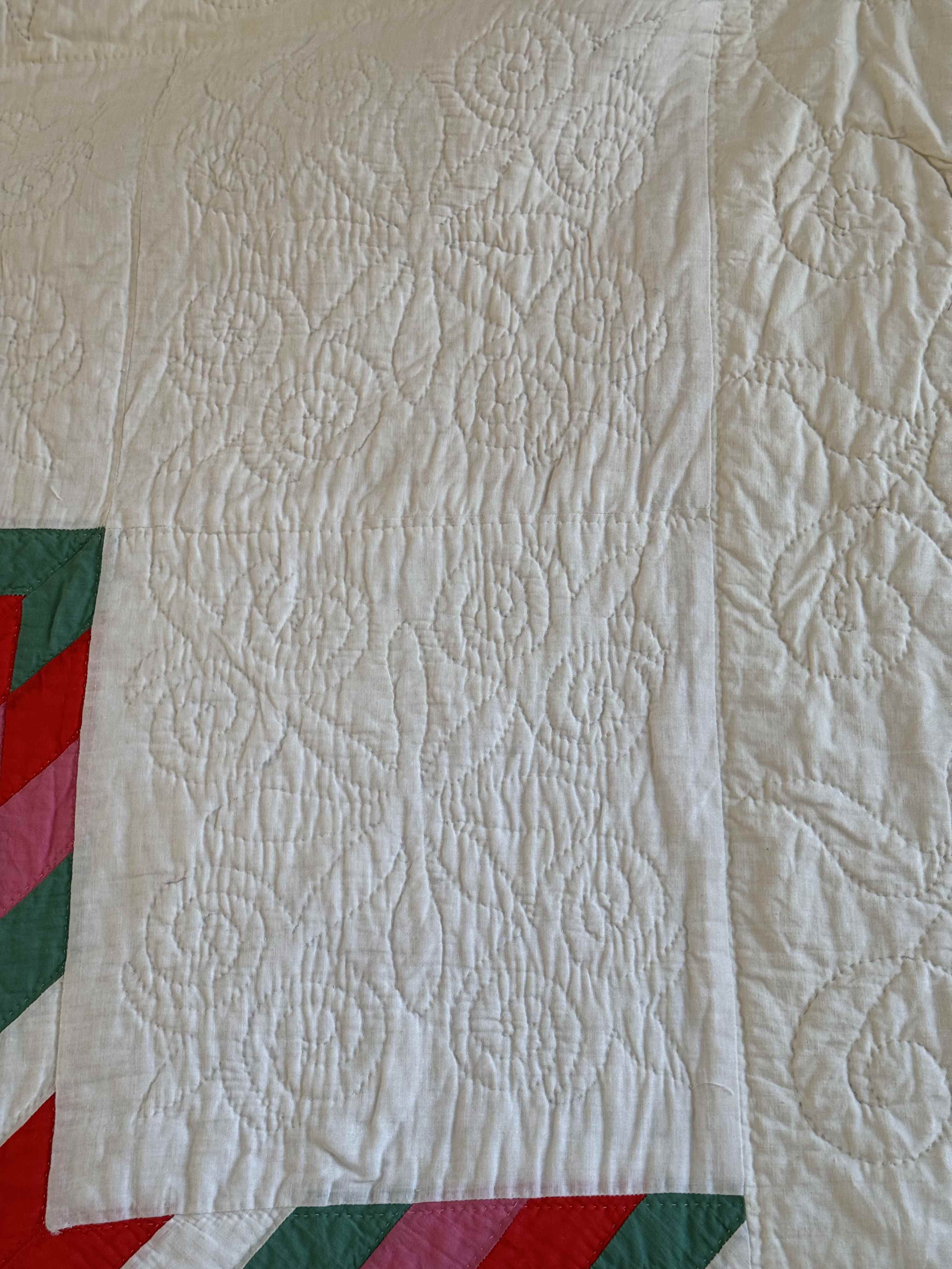 Vintage Quilt Broken Star