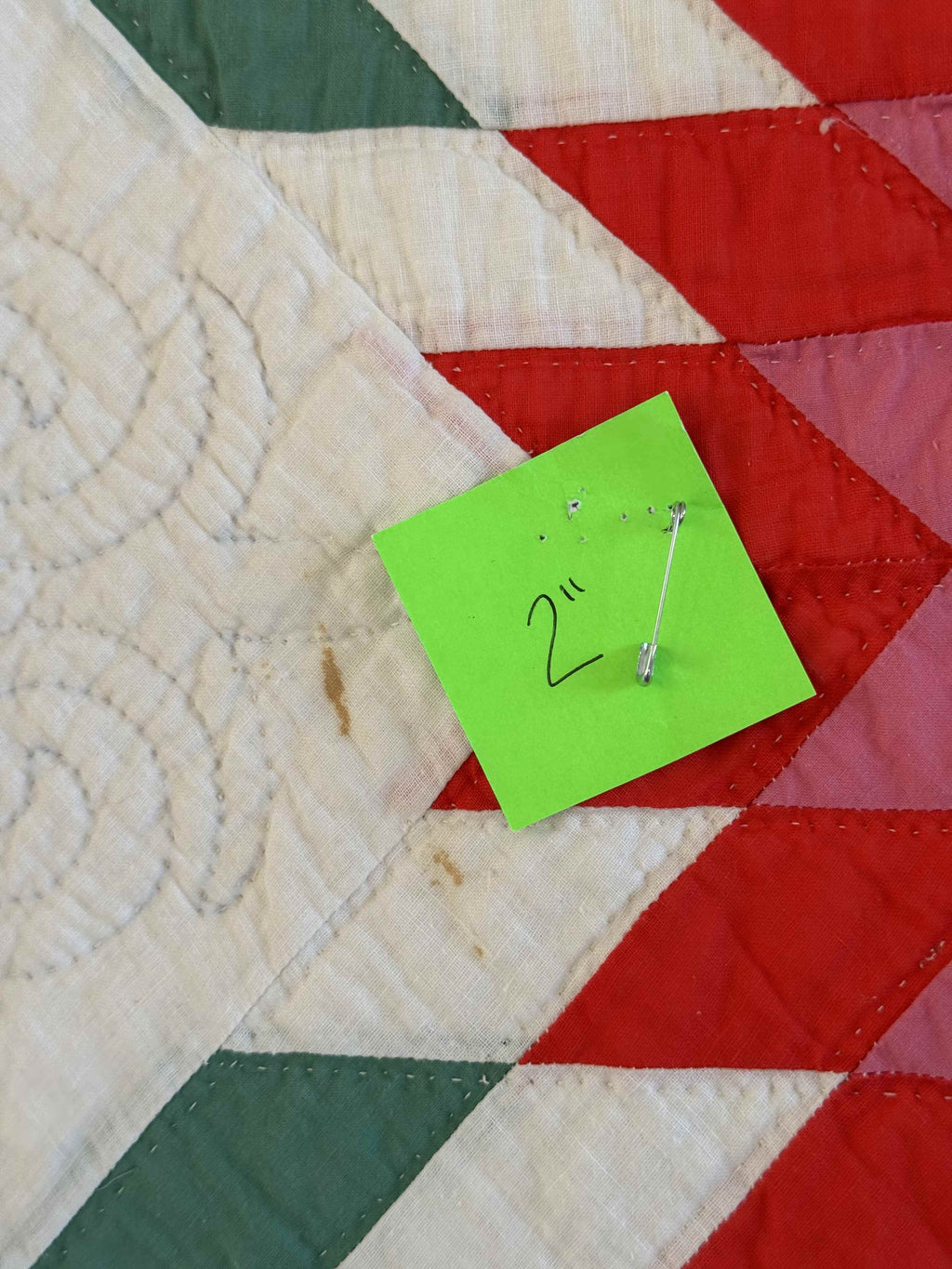 Vintage Quilt Broken Star