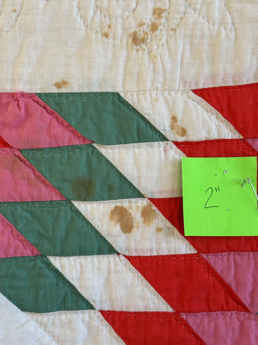 Vintage Quilt Broken Star