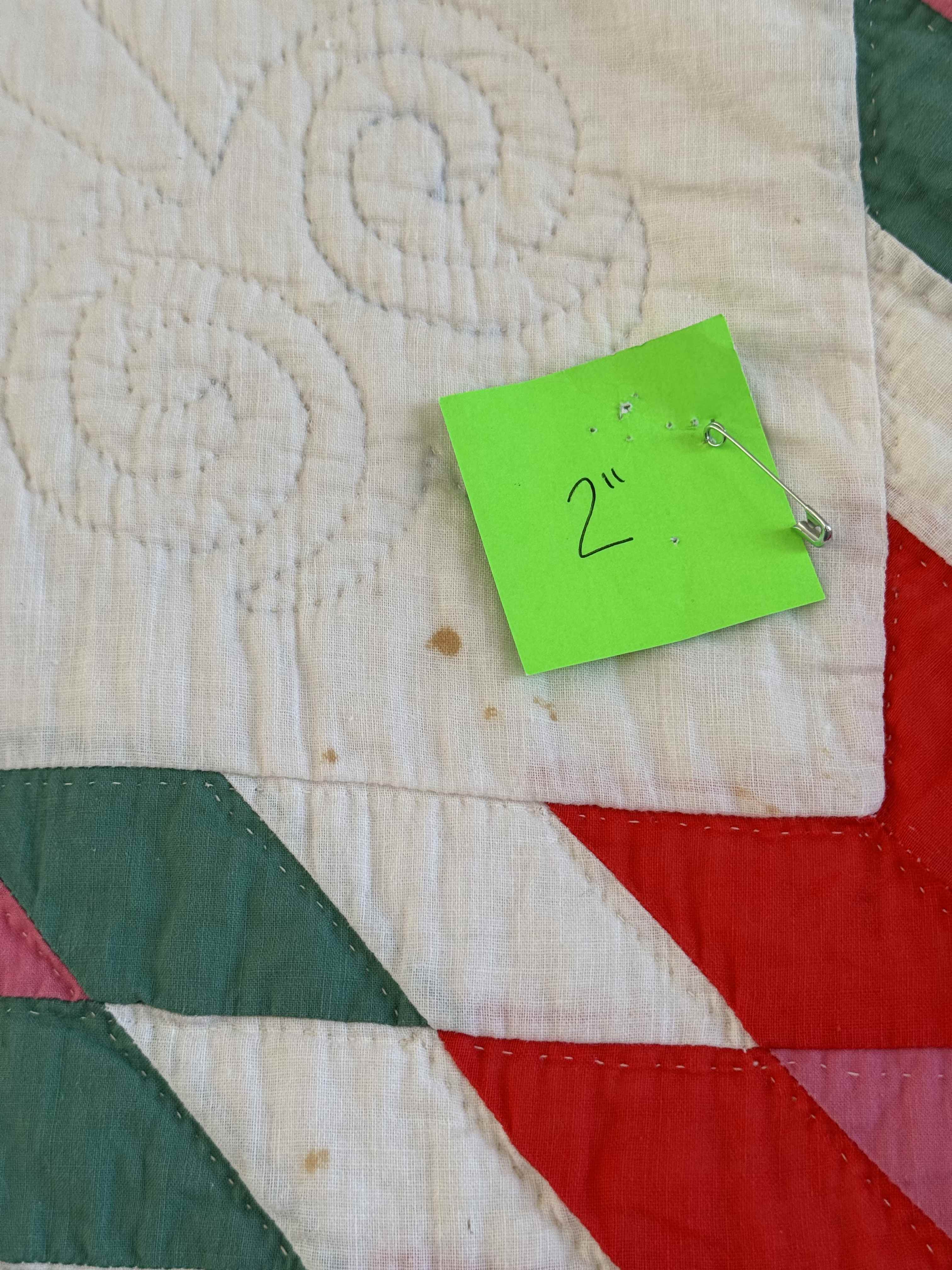 Vintage Quilt Broken Star