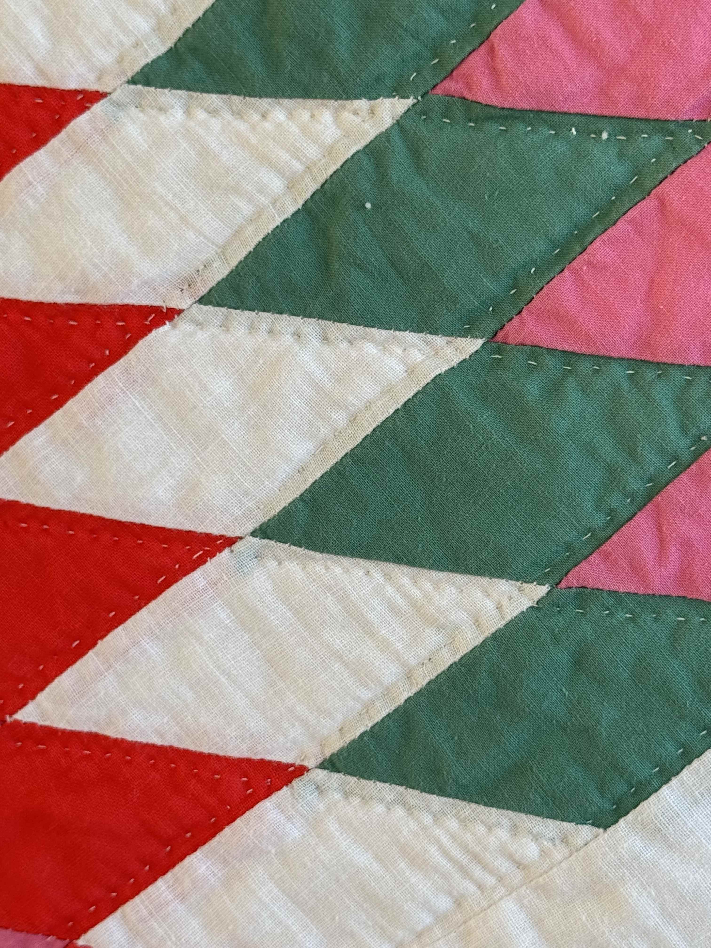 Vintage Quilt Broken Star
