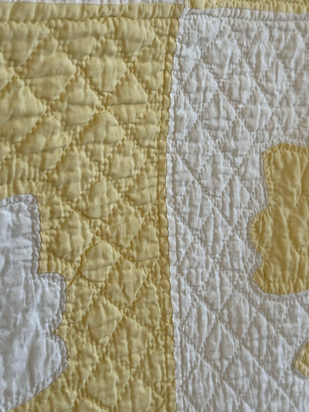 Vintage Quilt Hero's Crown Style Reverse Appliqué