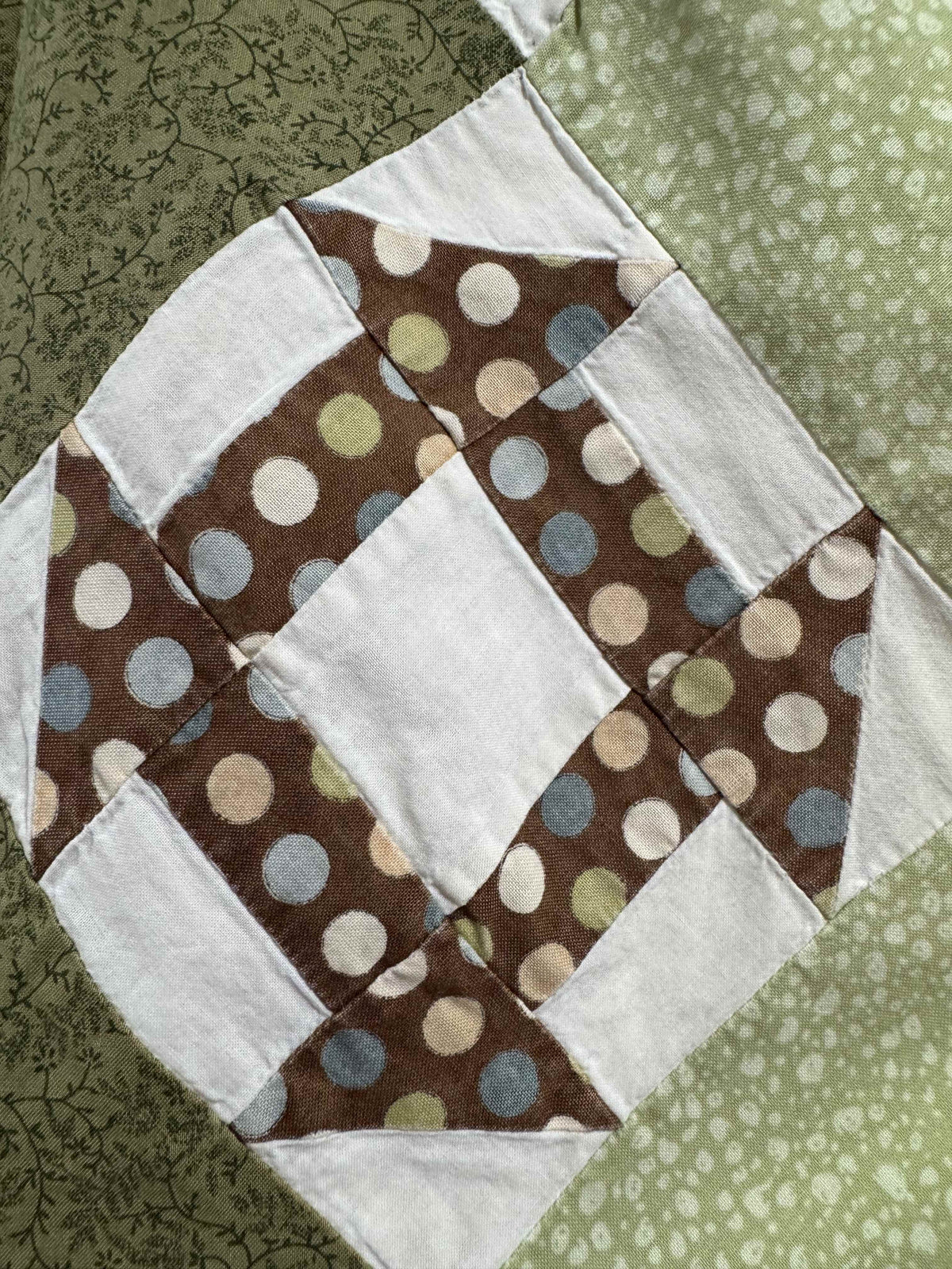 Vintage Quilt Churn Dash