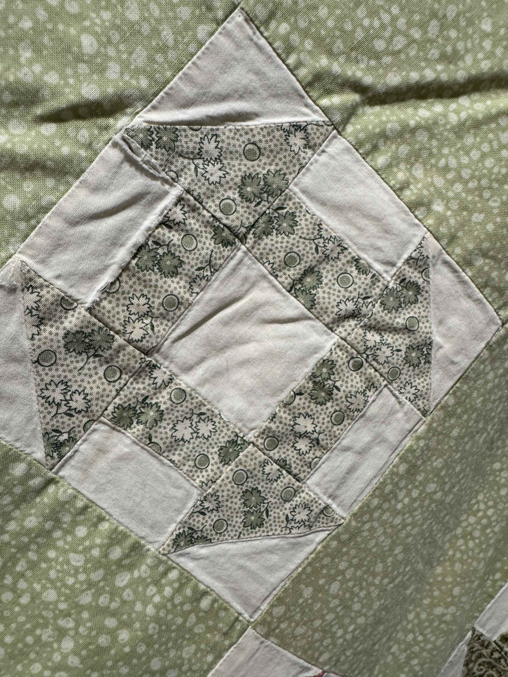 Vintage Quilt Churn Dash