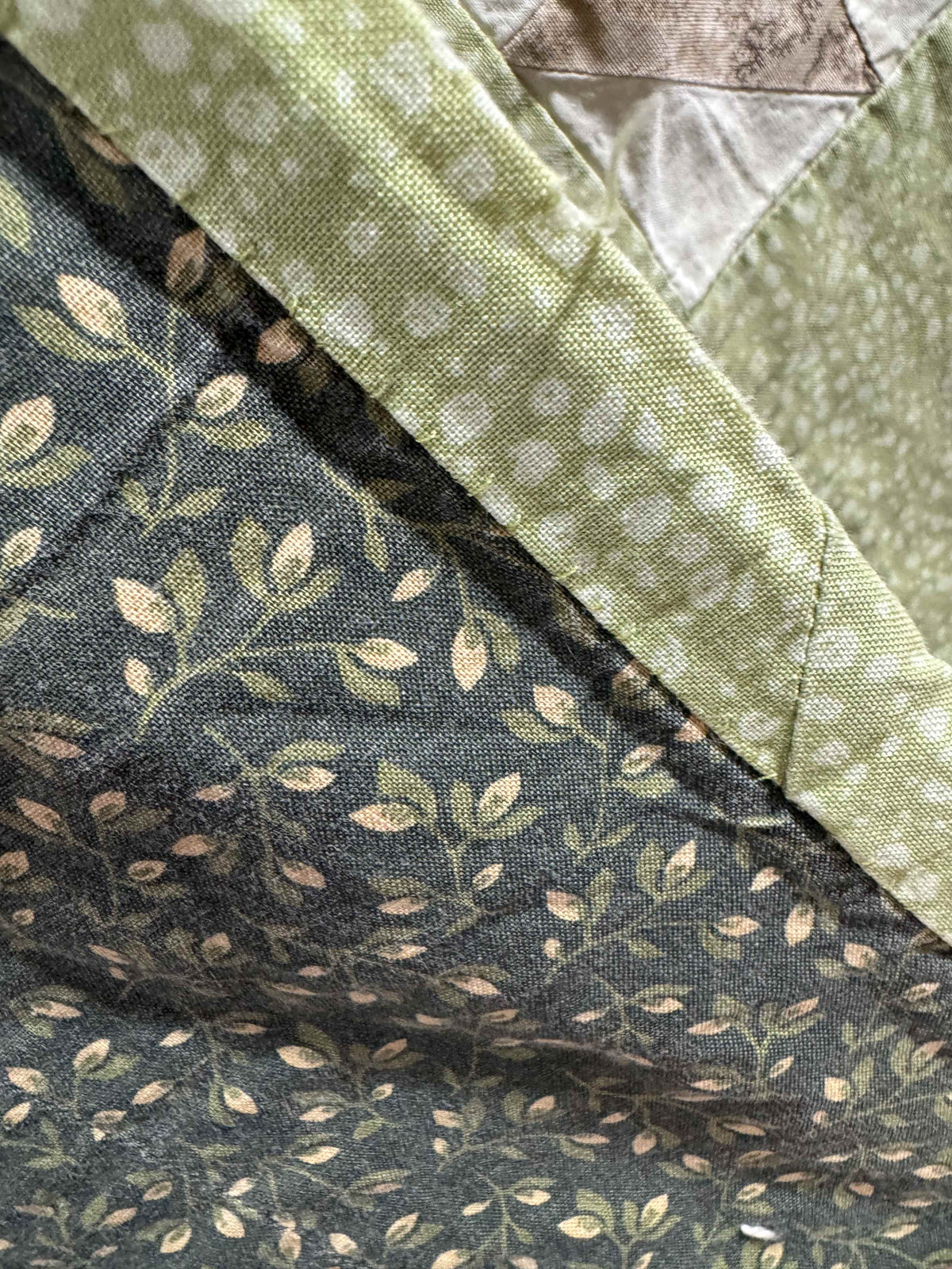 Vintage Quilt Churn Dash